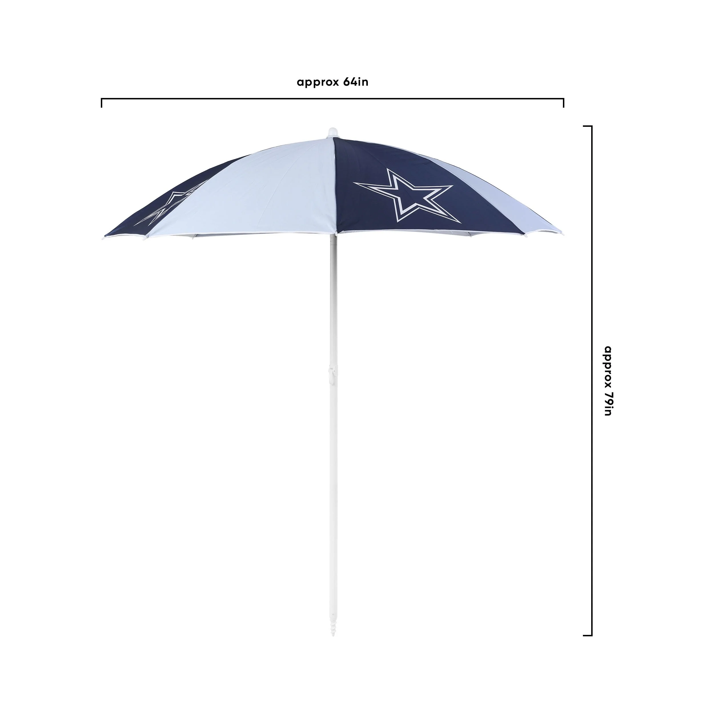 Dallas Cowboys NFL Beach Umbrella - Image 5