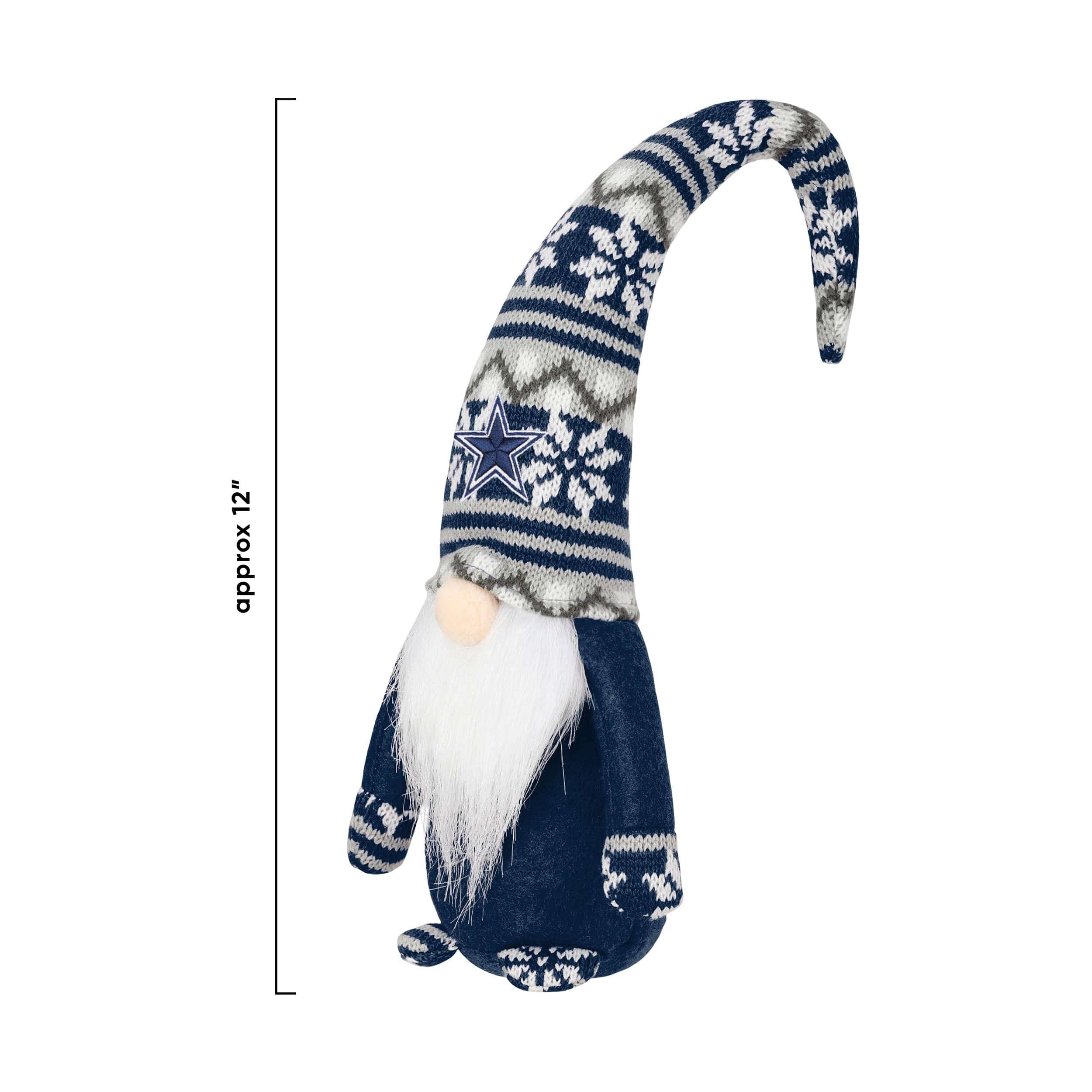 Dallas Cowboys NFL Bent Hat Plush Gnome - Image 3