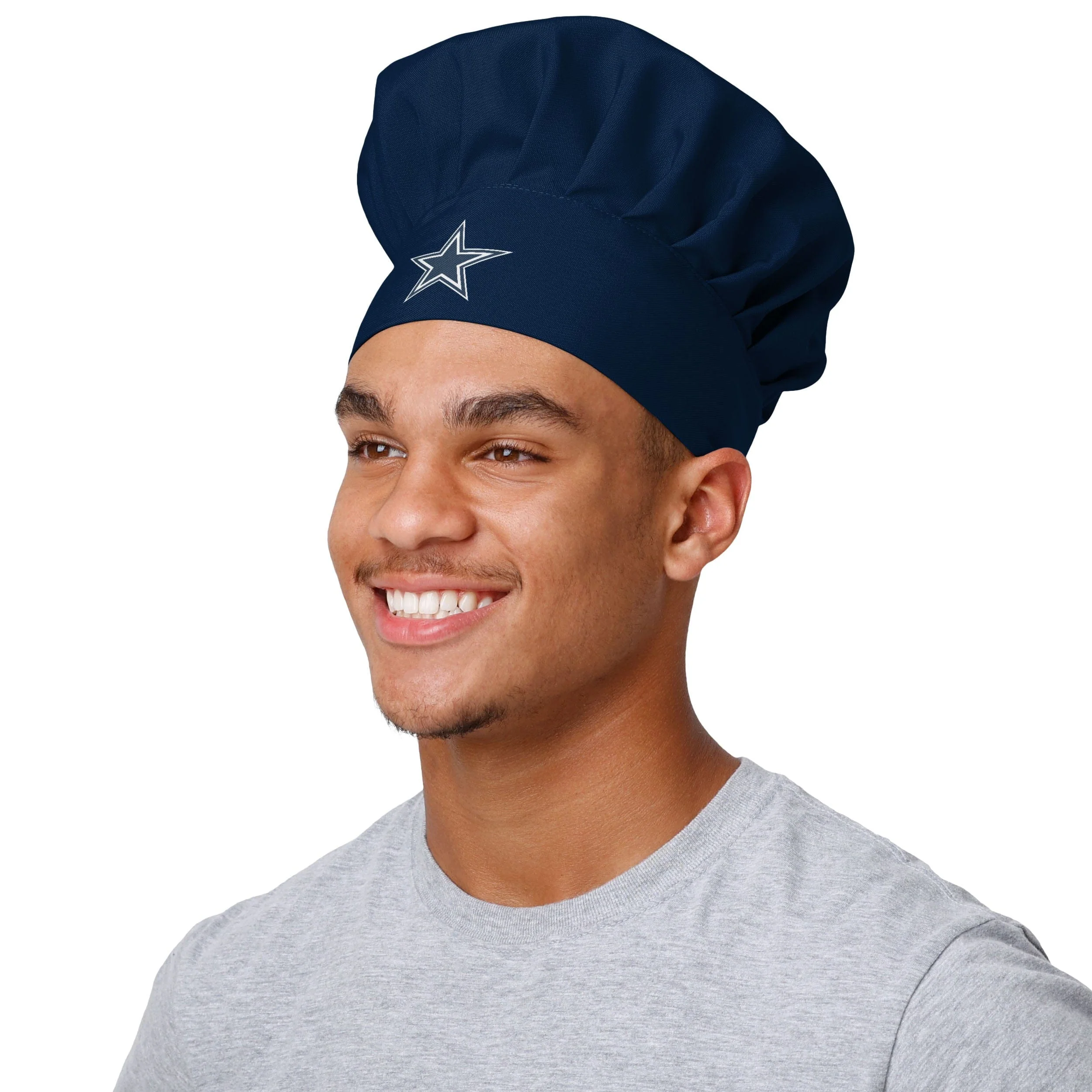 Dallas Cowboys NFL Big Logo Chef Hat - Image 5