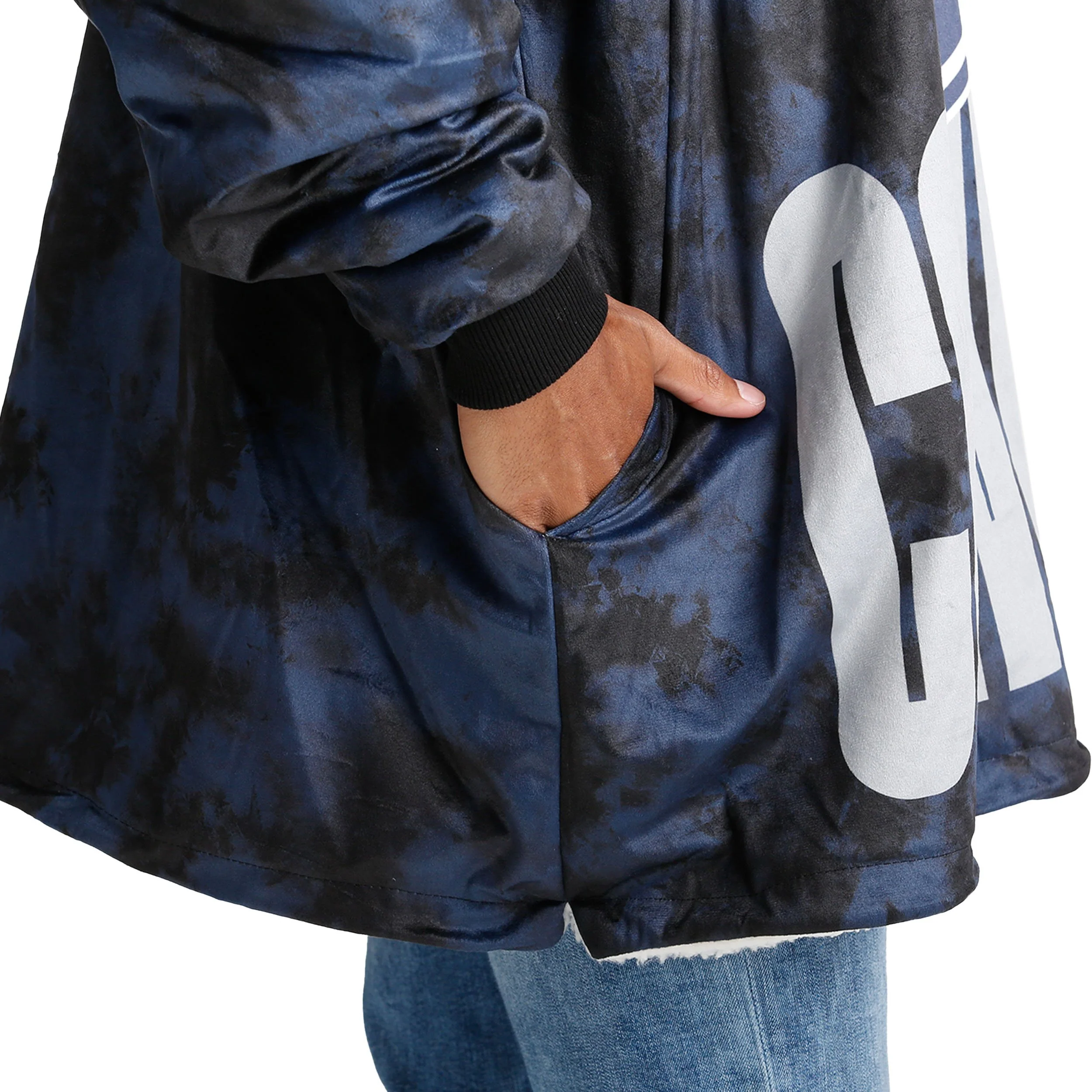 Dallas Cowboys NFL Bold Logo Camo Hoodeez - Image 5