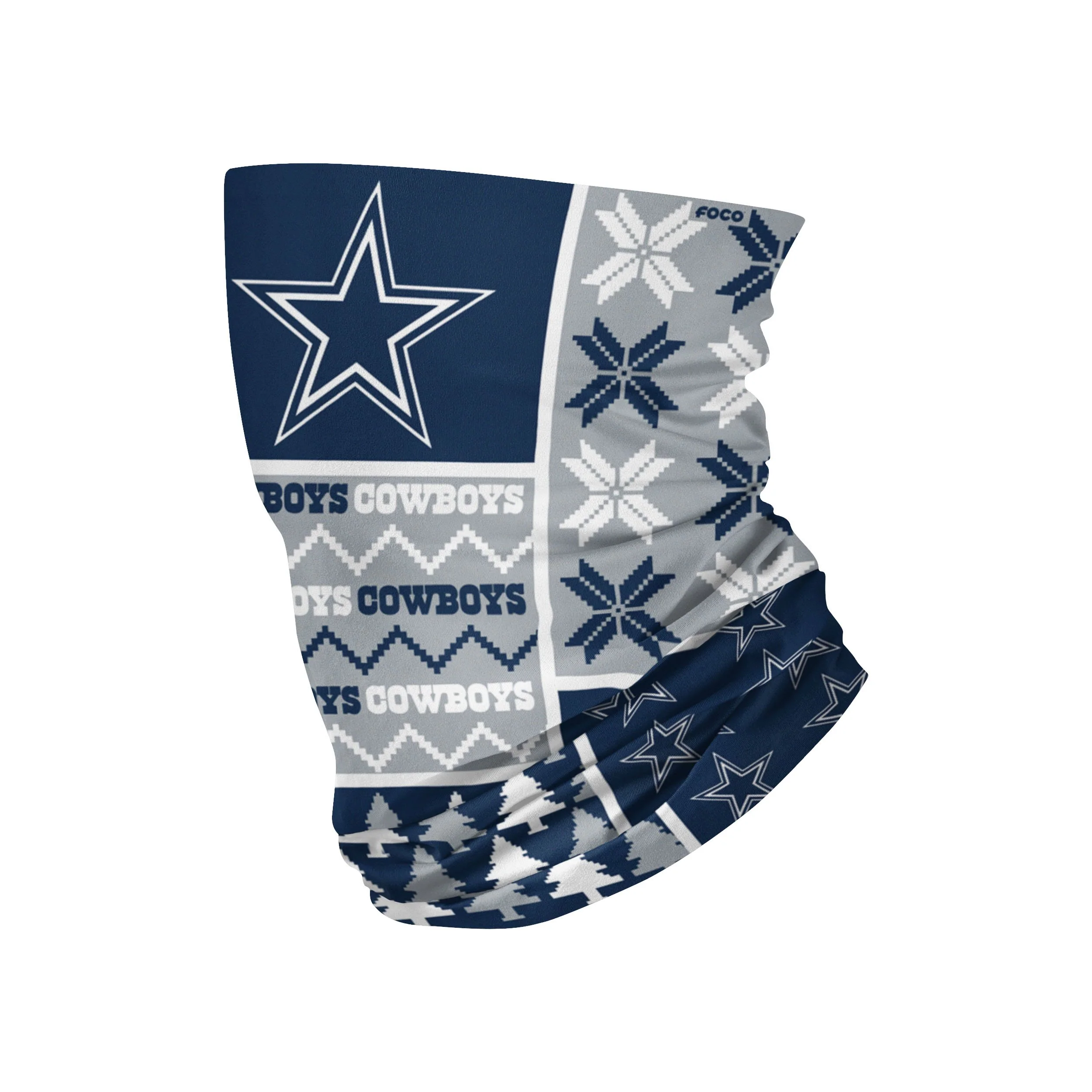 Dallas Cowboys NFL Busy Block Gaiter Scarf