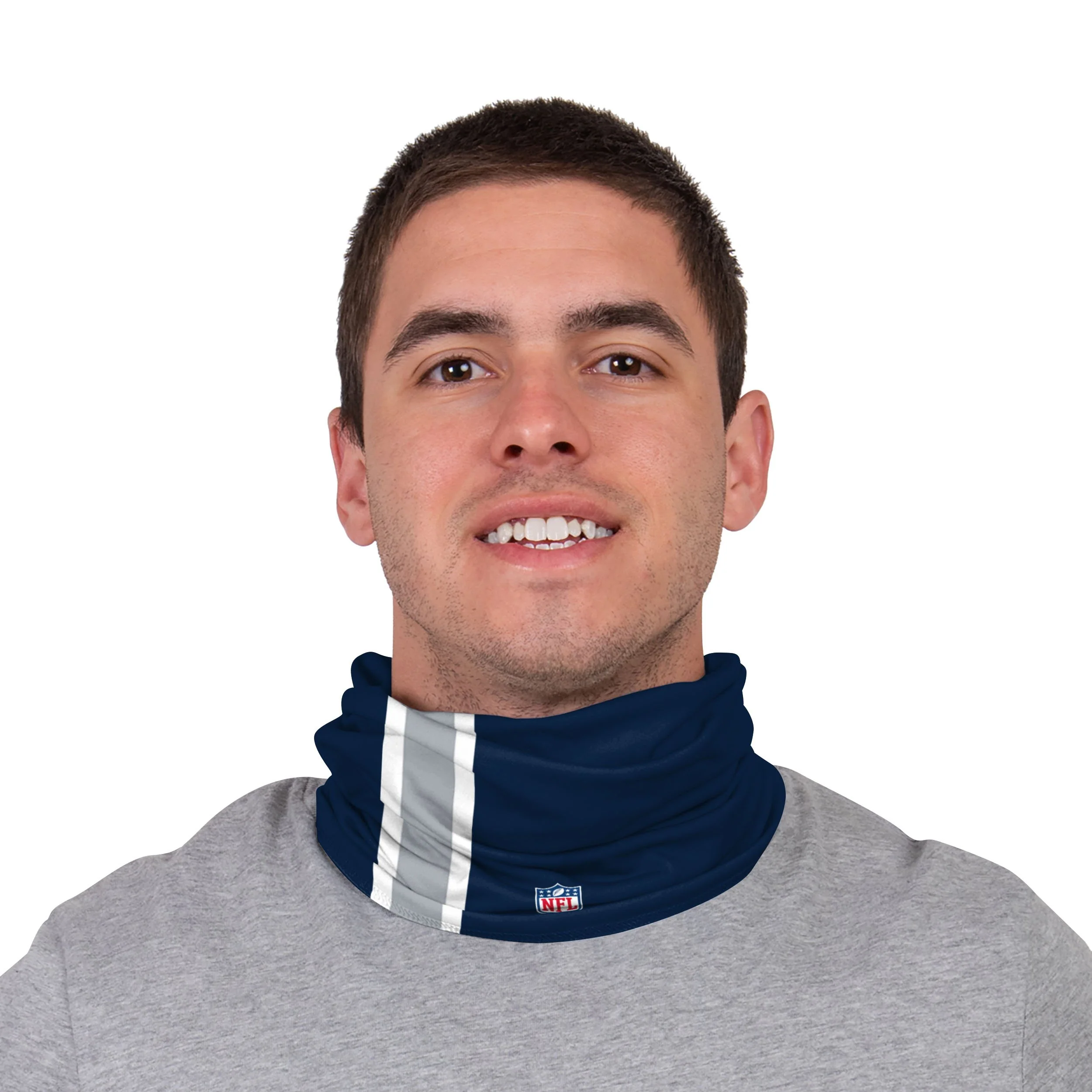 Dallas Cowboys NFL Dak Prescott On-Field Sideline Logo Gaiter Scarf - Image 3
