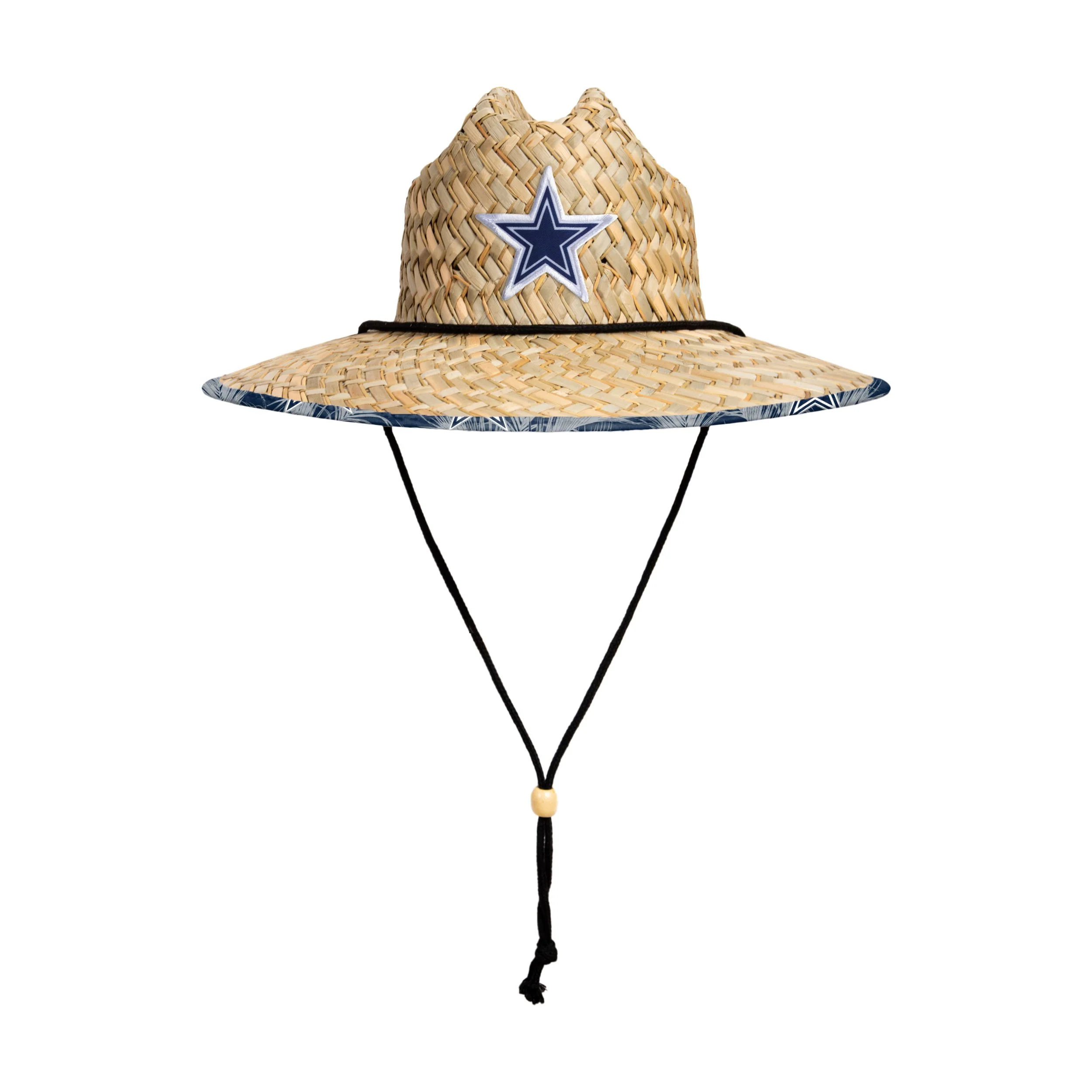Dallas Cowboys NFL Floral Straw Hat - Image 3