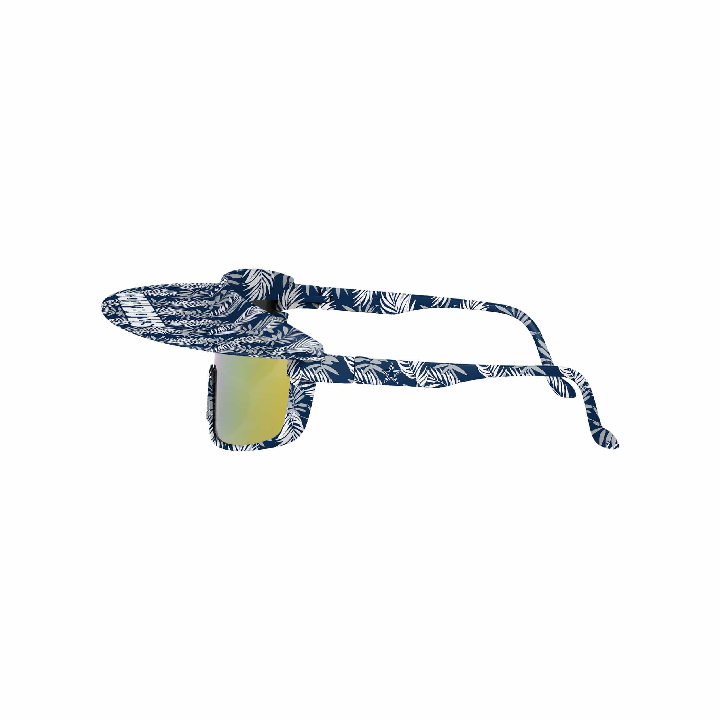 Dallas Cowboys NFL Floral Visor Sunglasses - Image 3