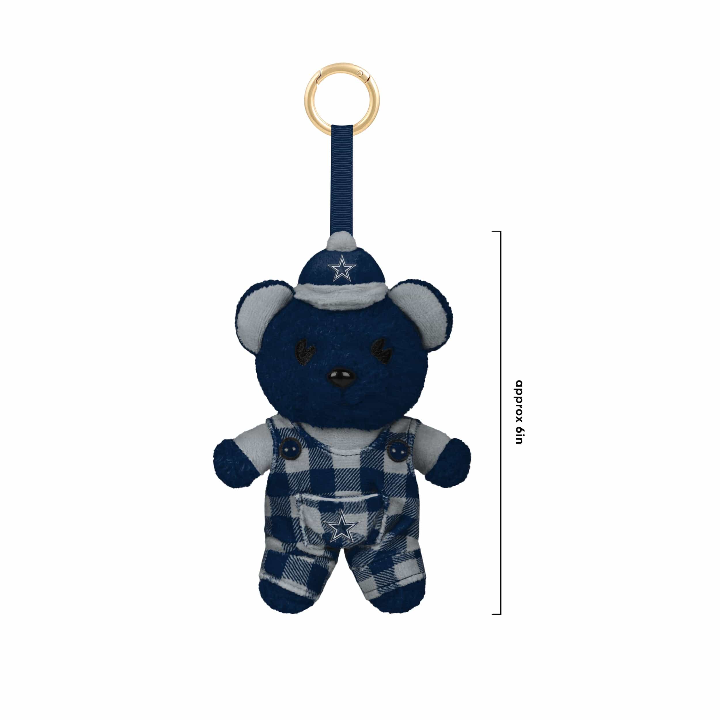 Dallas Cowboys NFL FOOCOOS Plush Bag Charm Keychain Blind Box Series 1 (PREORDER - SHIPS LATE JUNE) - Image 3