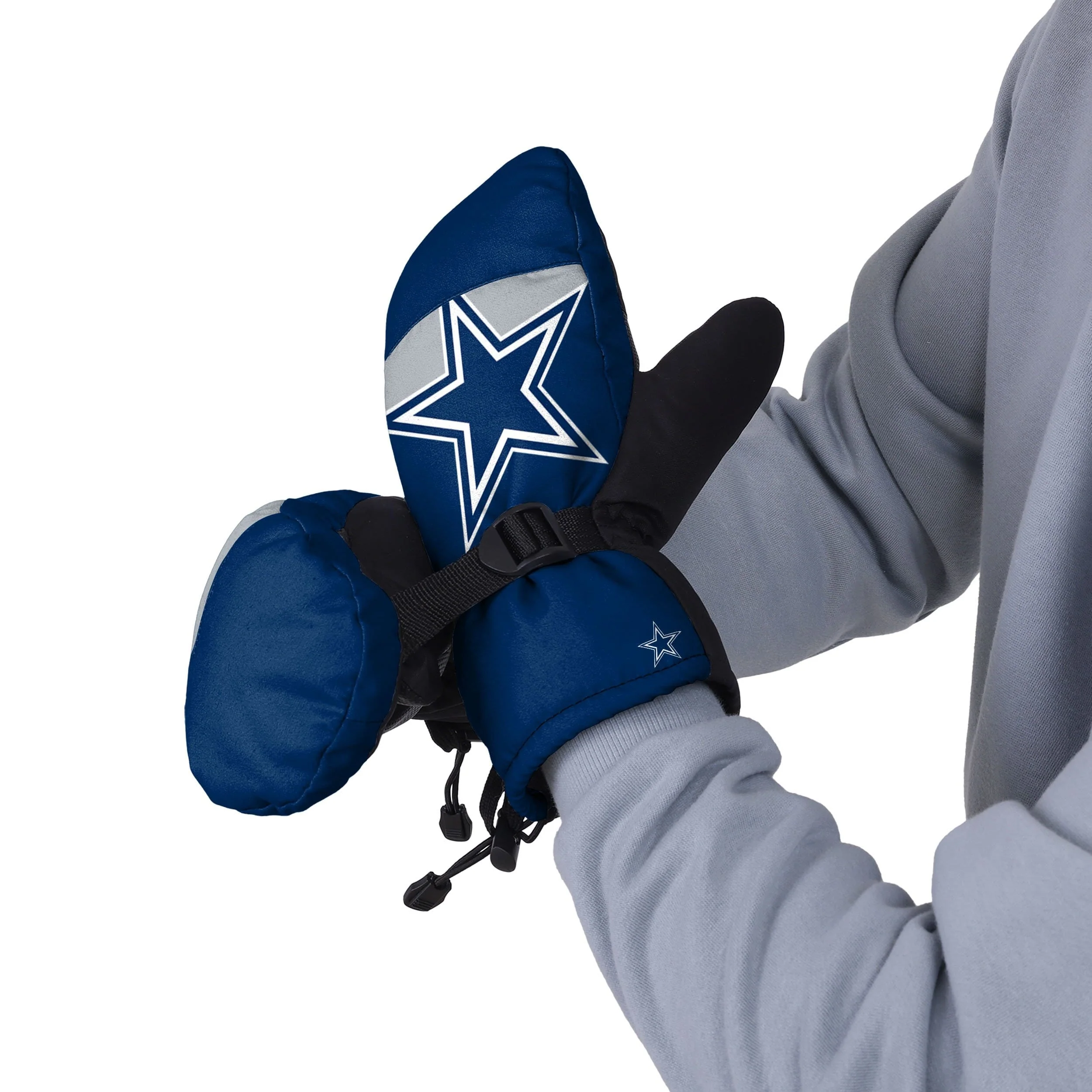 Dallas Cowboys NFL Frozen Tundra Insulated Mittens - Image 2