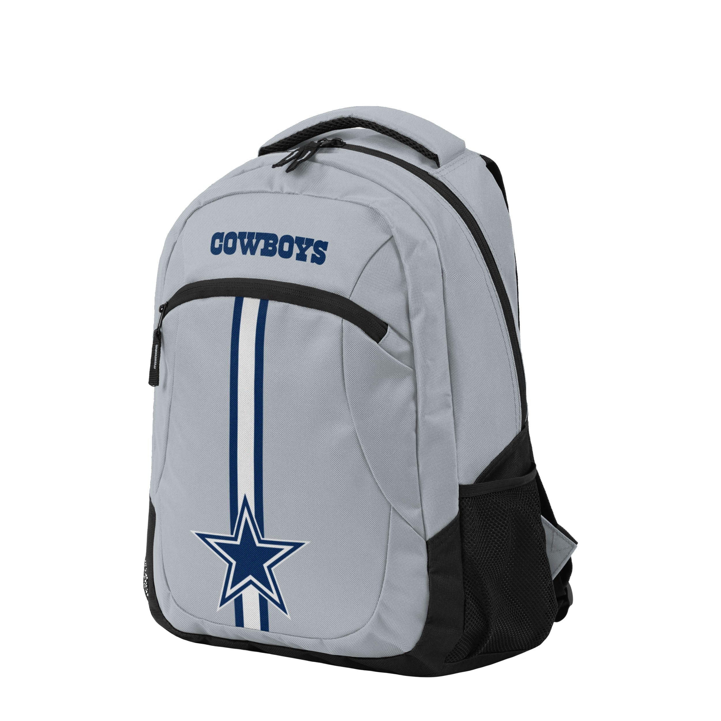 Dallas Cowboys NFL Gray Alternate Color Action Backpack - Image 2