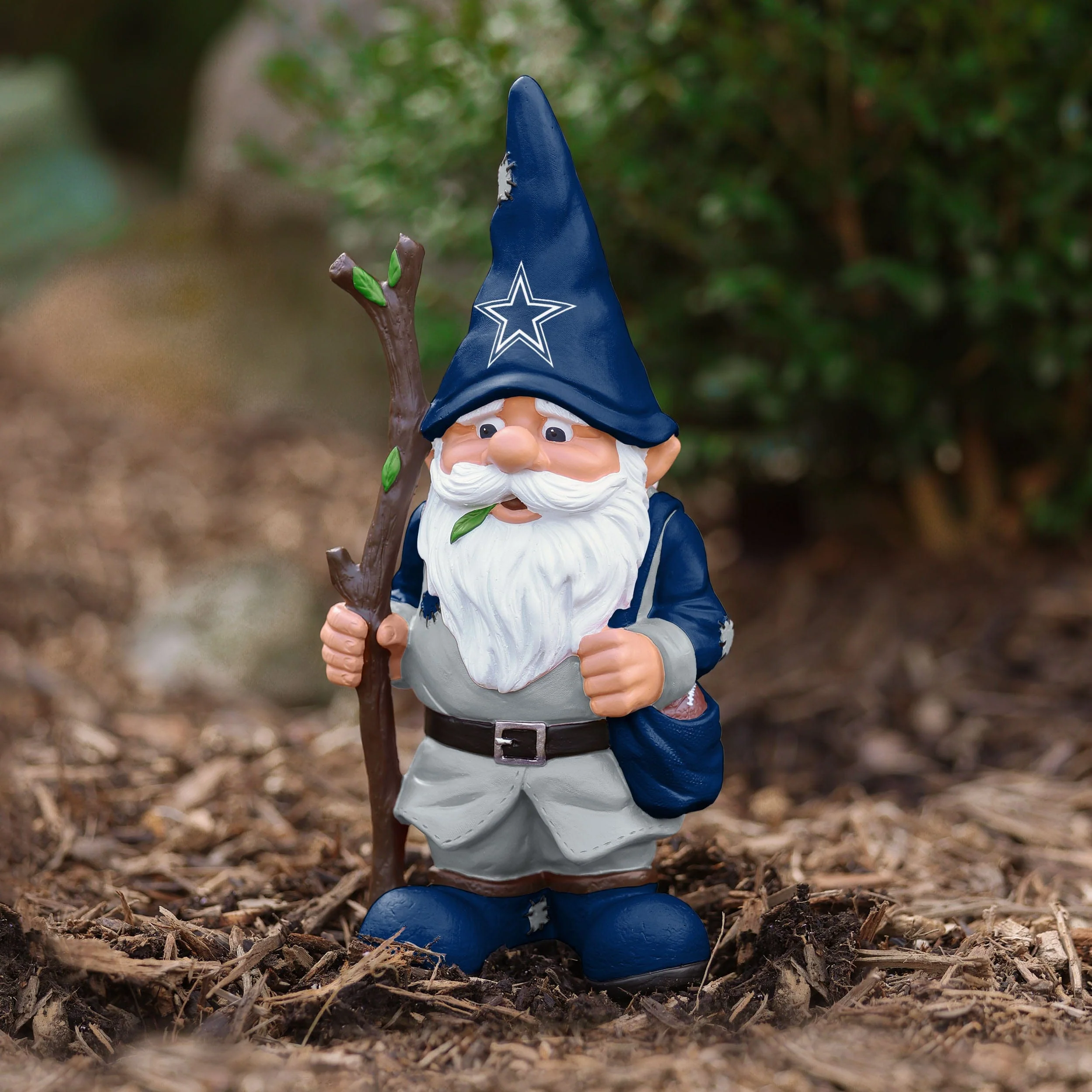 Dallas Cowboys NFL Holding Stick Gnome - Image 5