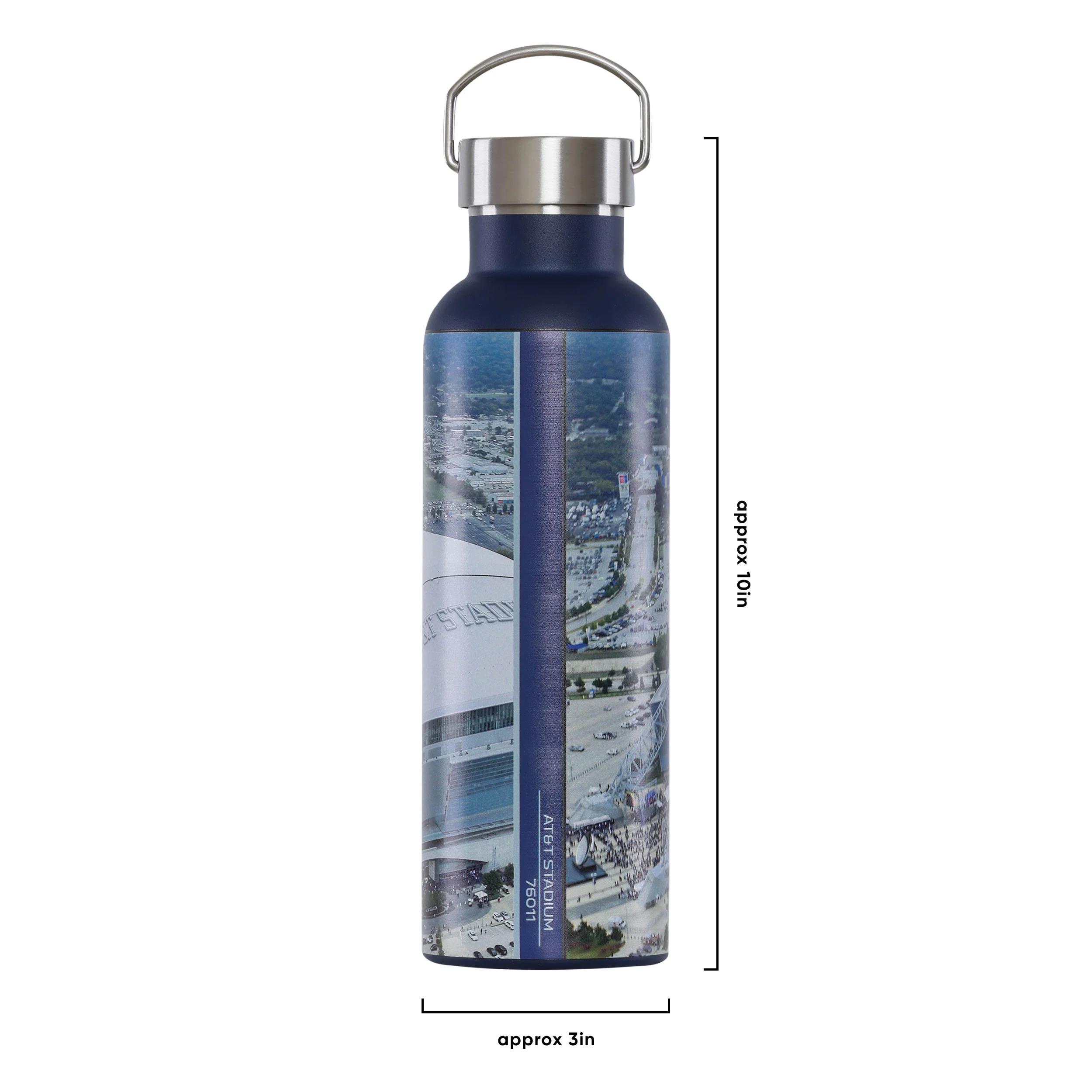 Dallas Cowboys NFL Home Field Hydration 25 oz Bottle - Image 5
