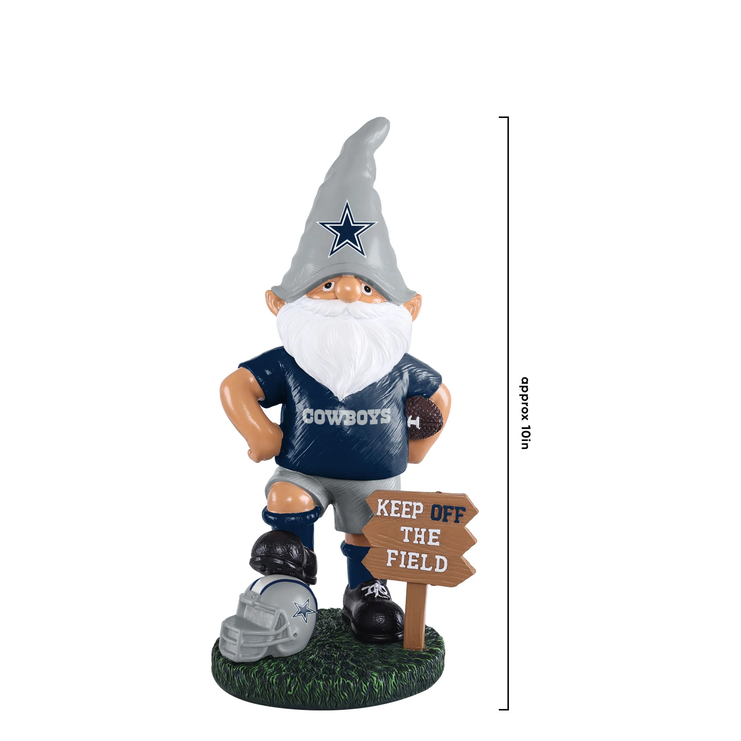 Dallas Cowboys NFL Keep Off The Field Gnome - Image 4