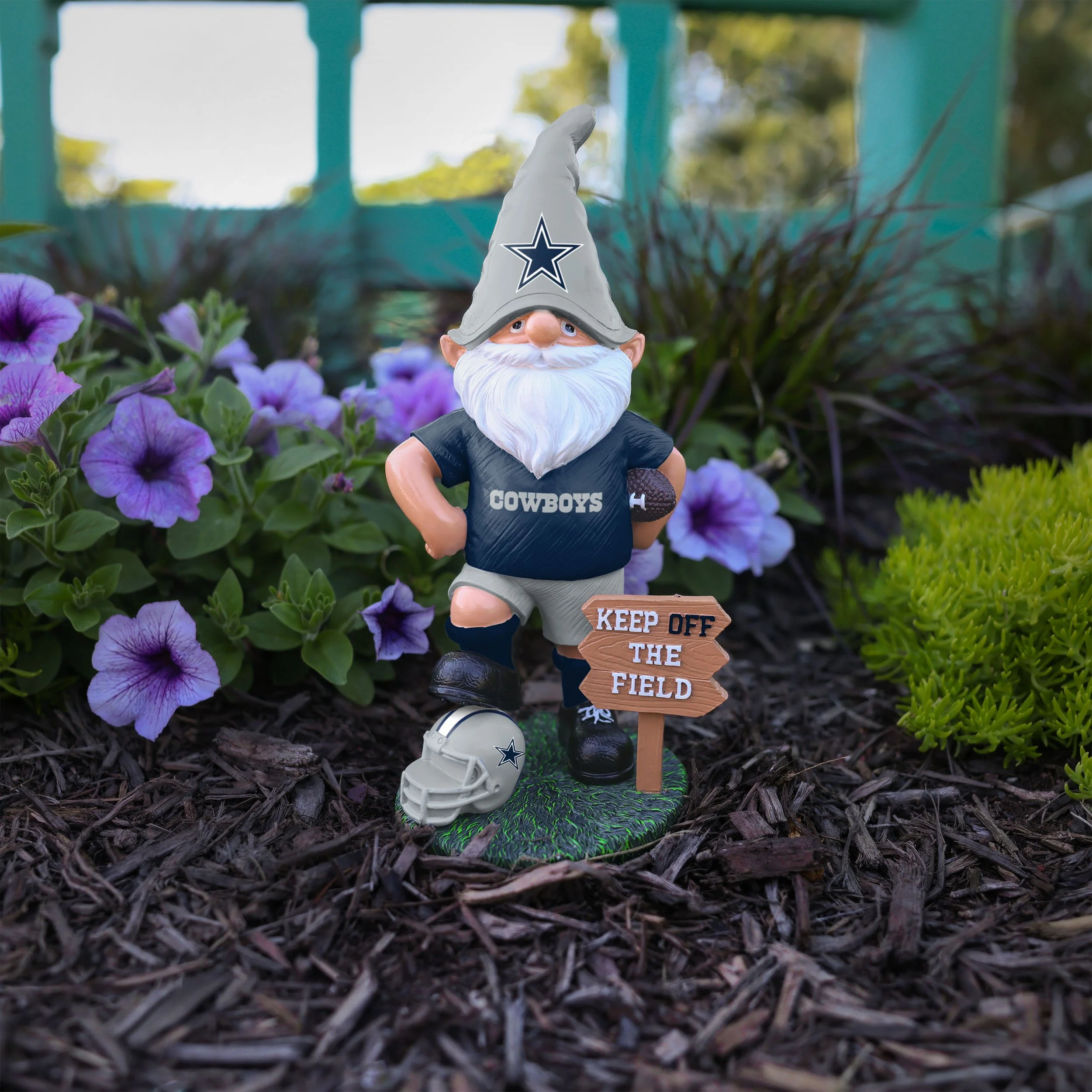 Dallas Cowboys NFL Keep Off The Field Gnome - Image 5