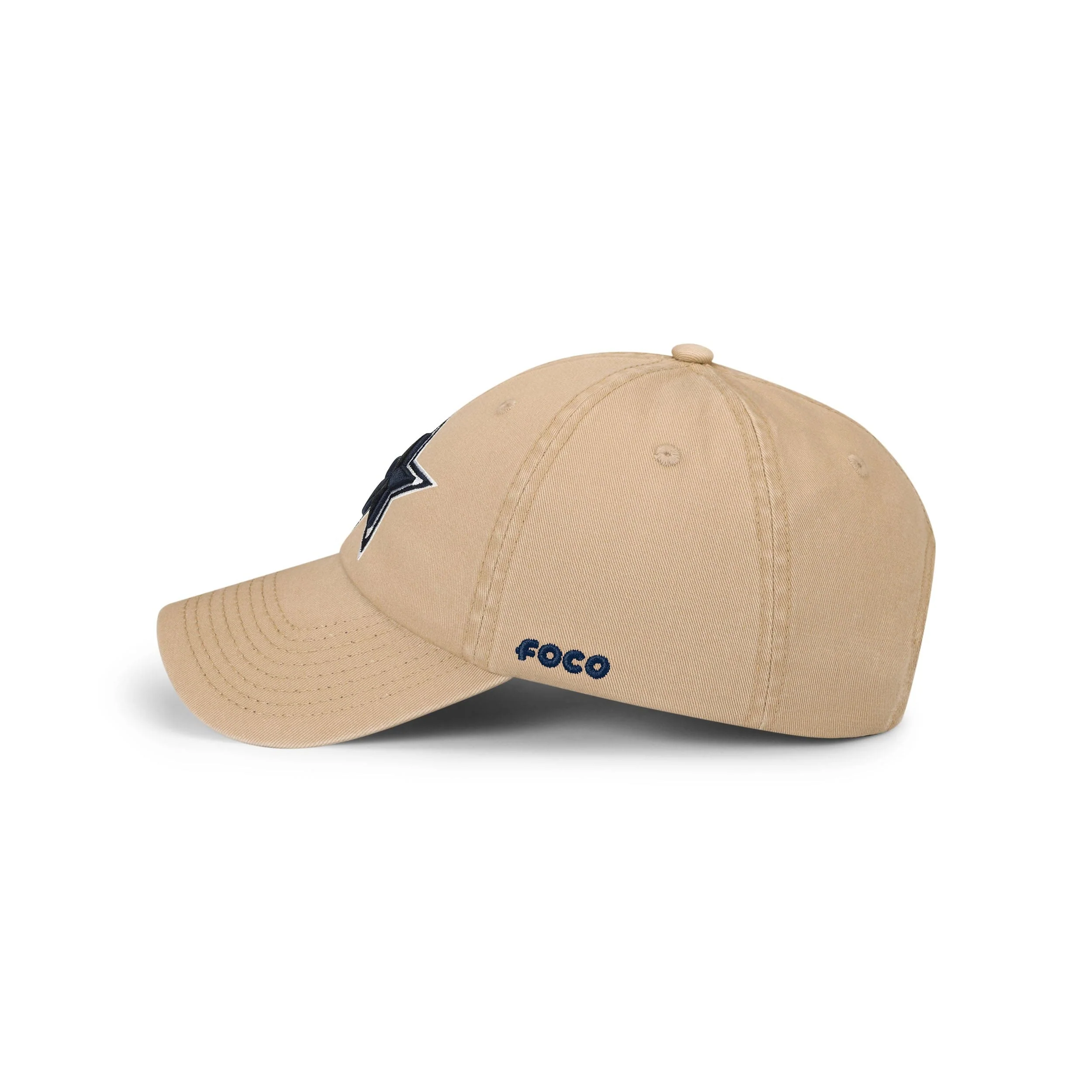 Dallas Cowboys NFL Khaki Primary Logo Casual Cap - Image 2