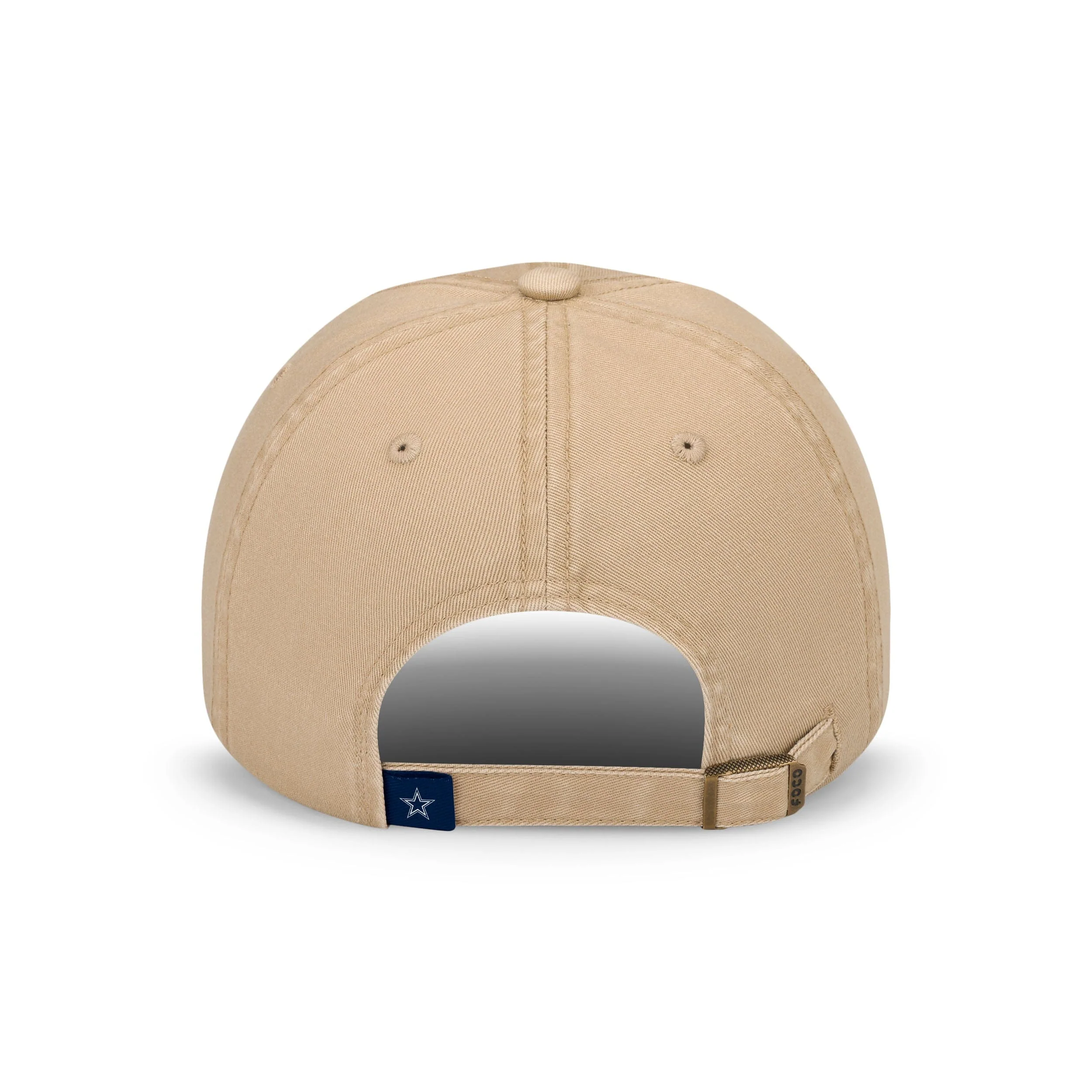 Dallas Cowboys NFL Khaki Primary Logo Casual Cap - Image 3