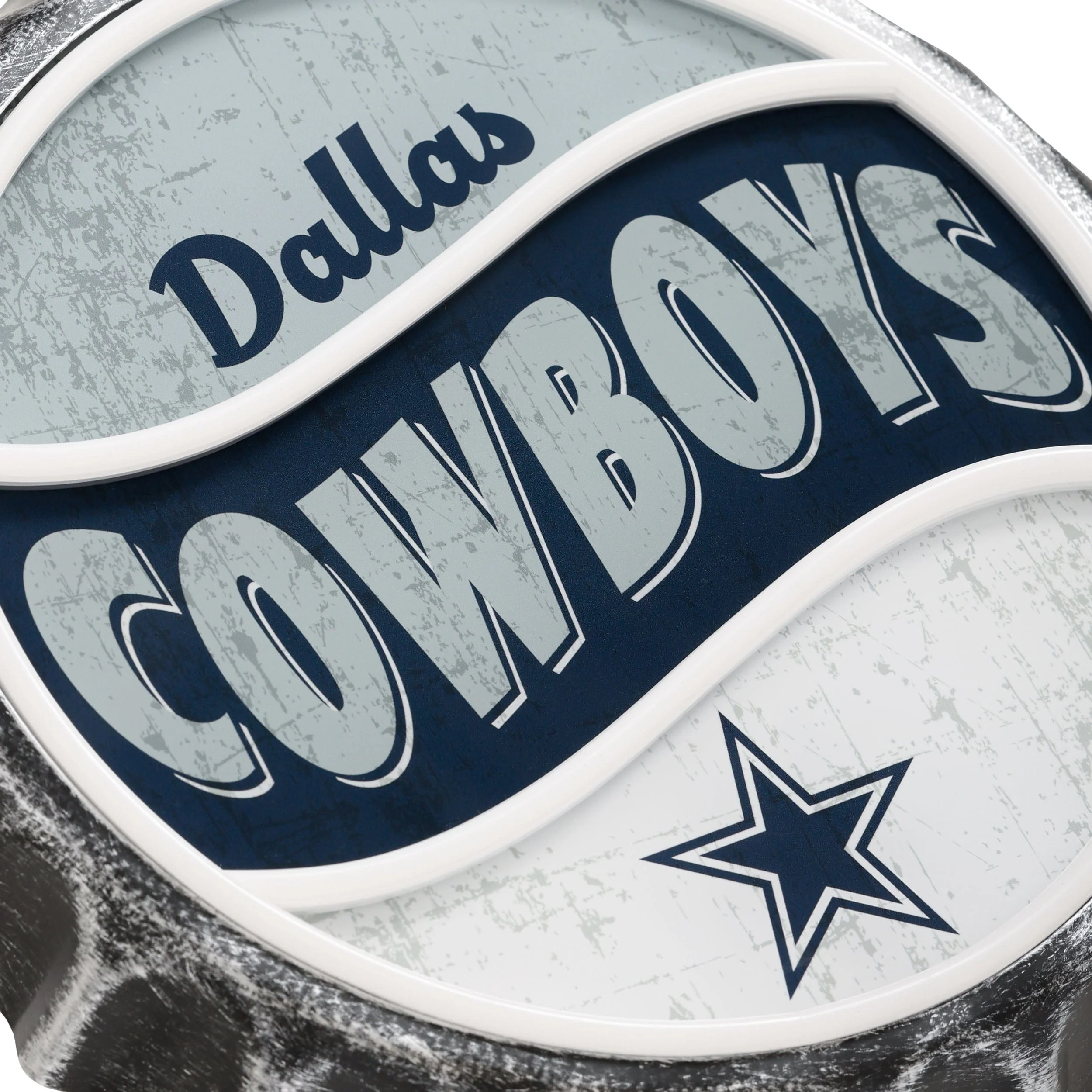 Dallas Cowboys NFL LED Neon Backlit Bottle Cap Wall Sign - Image 4