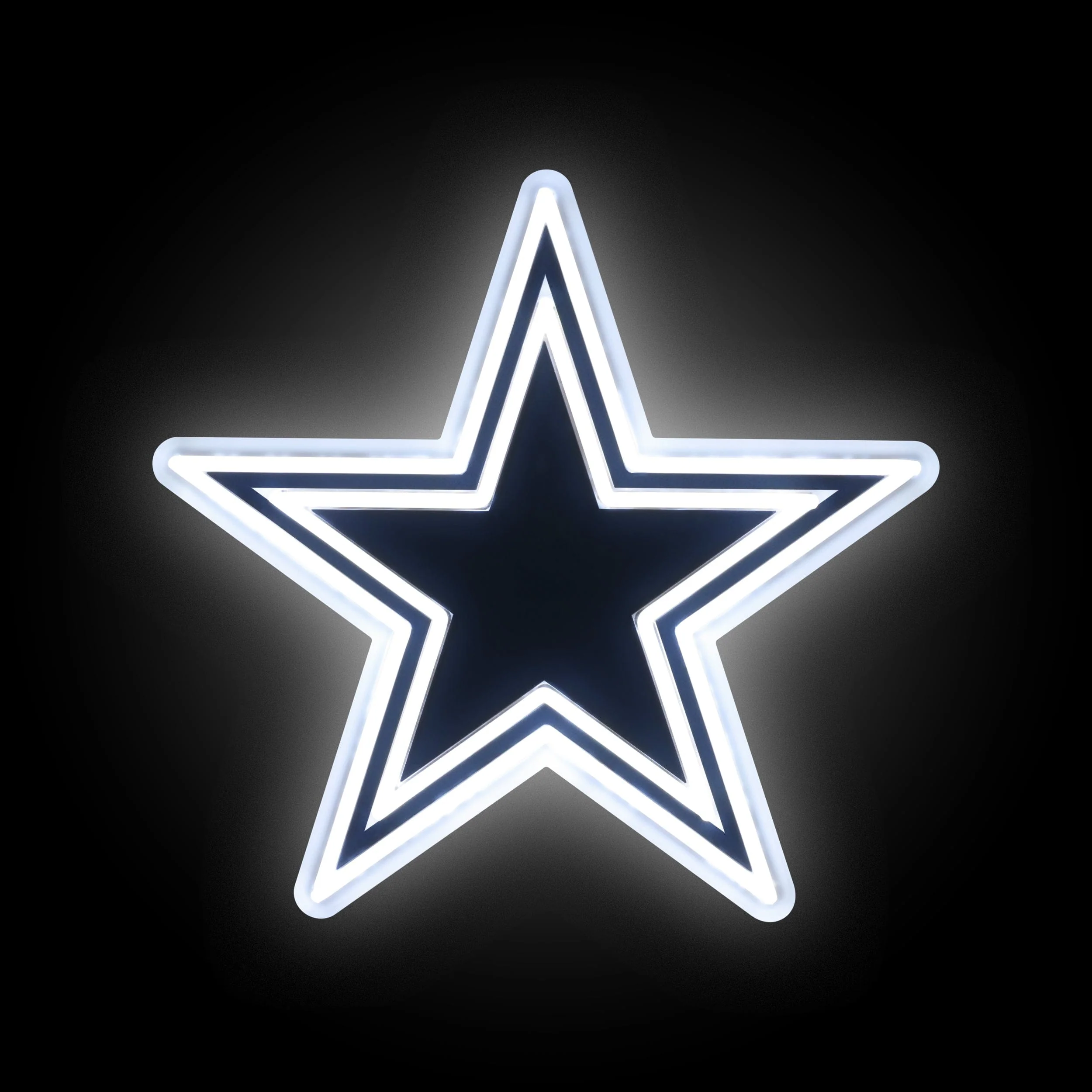 Dallas Cowboys NFL LED Neon Light Up Team Logo Sign - Image 2