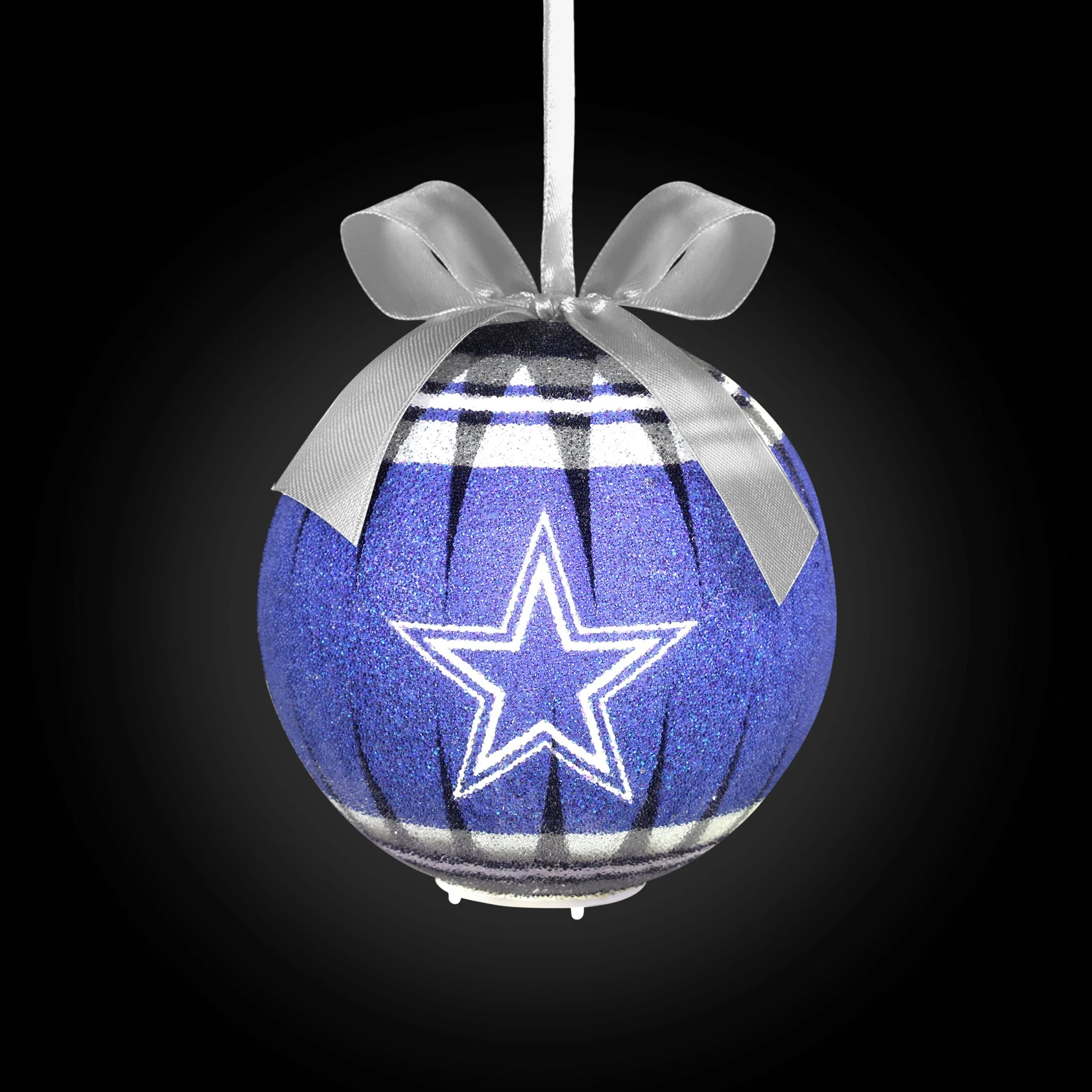 Dallas Cowboys NFL LED Shatterproof Ball Ornament - Image 2