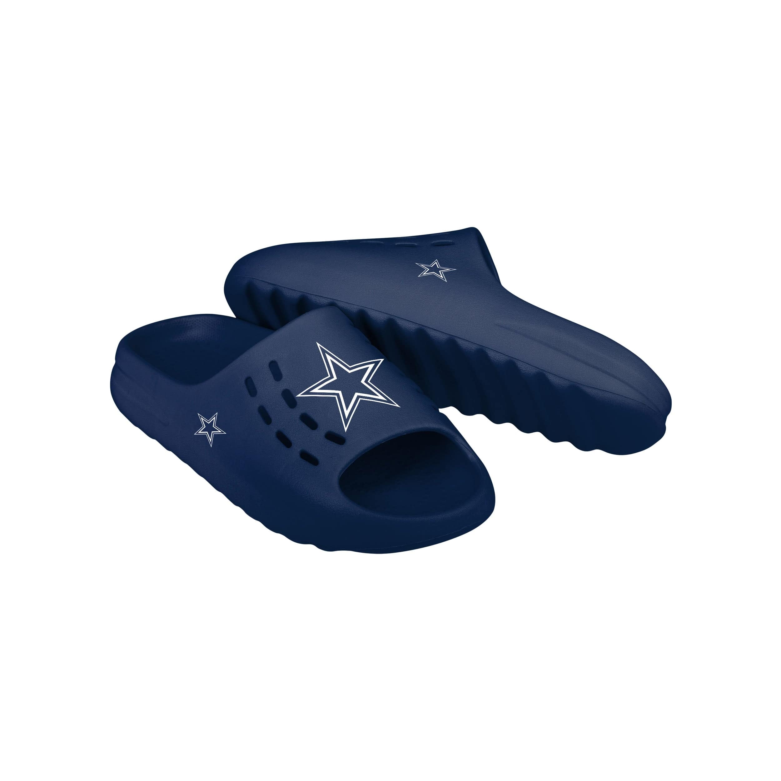 Dallas Cowboys NFL Mens Big Logo Chunky Slide - Image 4