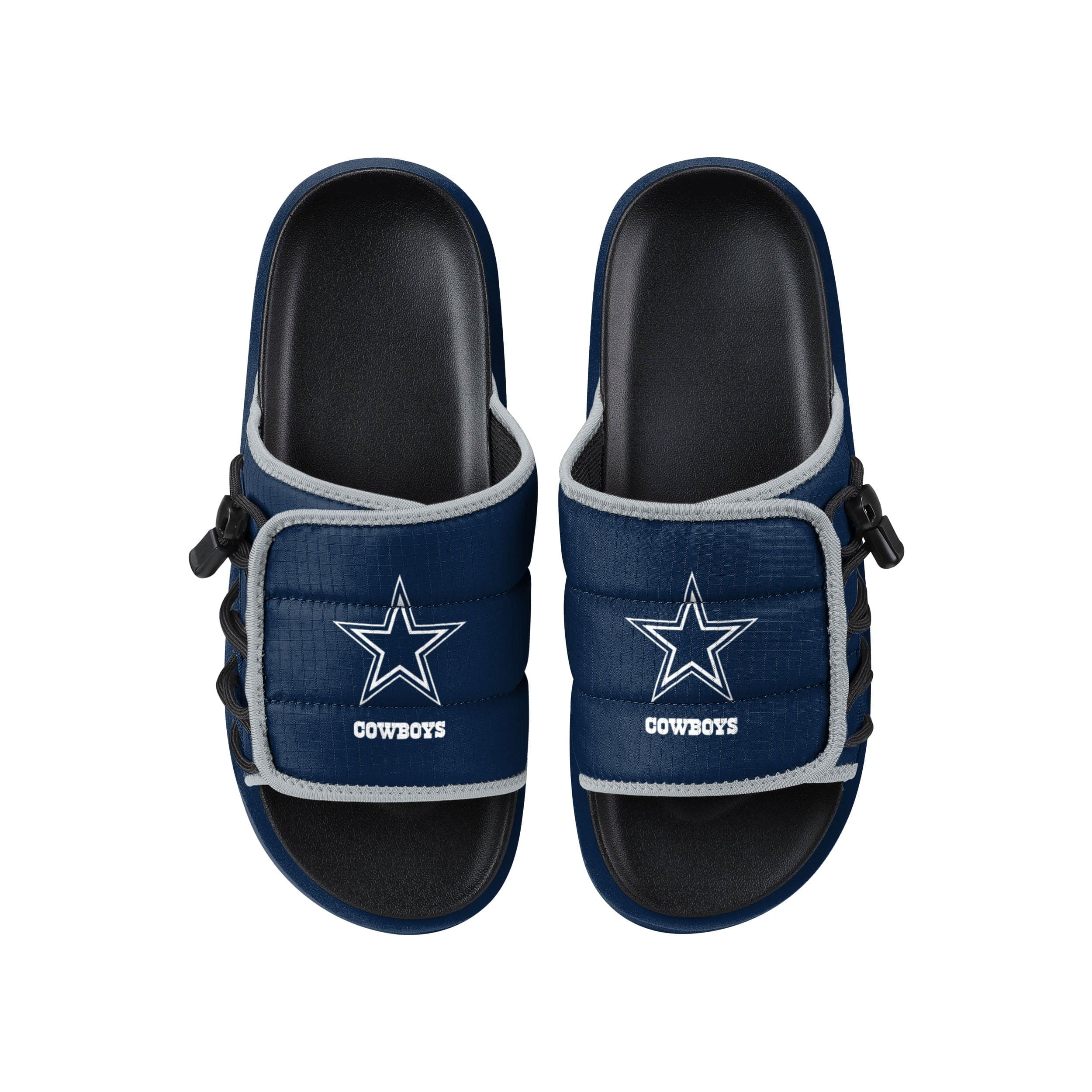 Dallas Cowboys NFL Mens Future Slide Flip Flops - Image 2