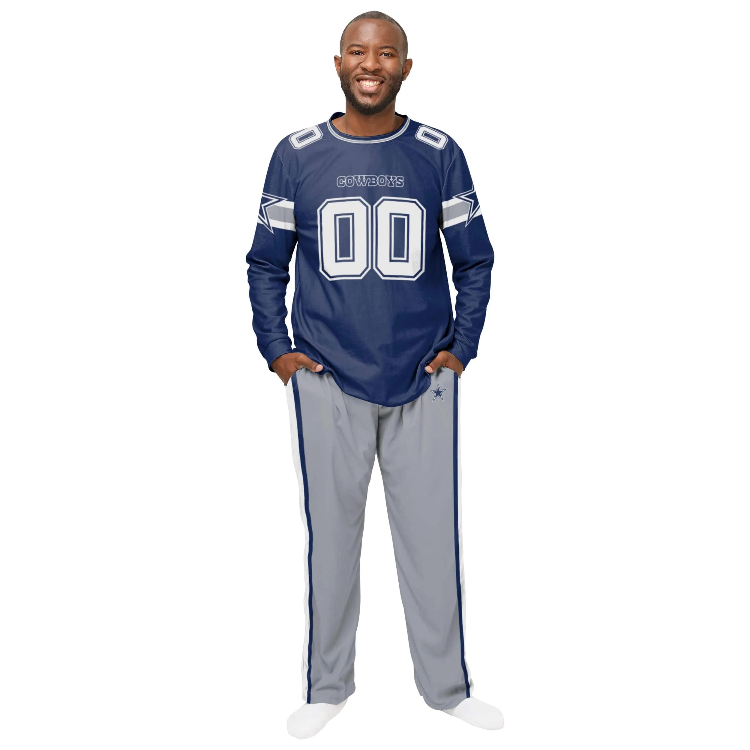 Dallas Cowboys NFL Mens Gameday Ready Lounge Shirt - Image 3