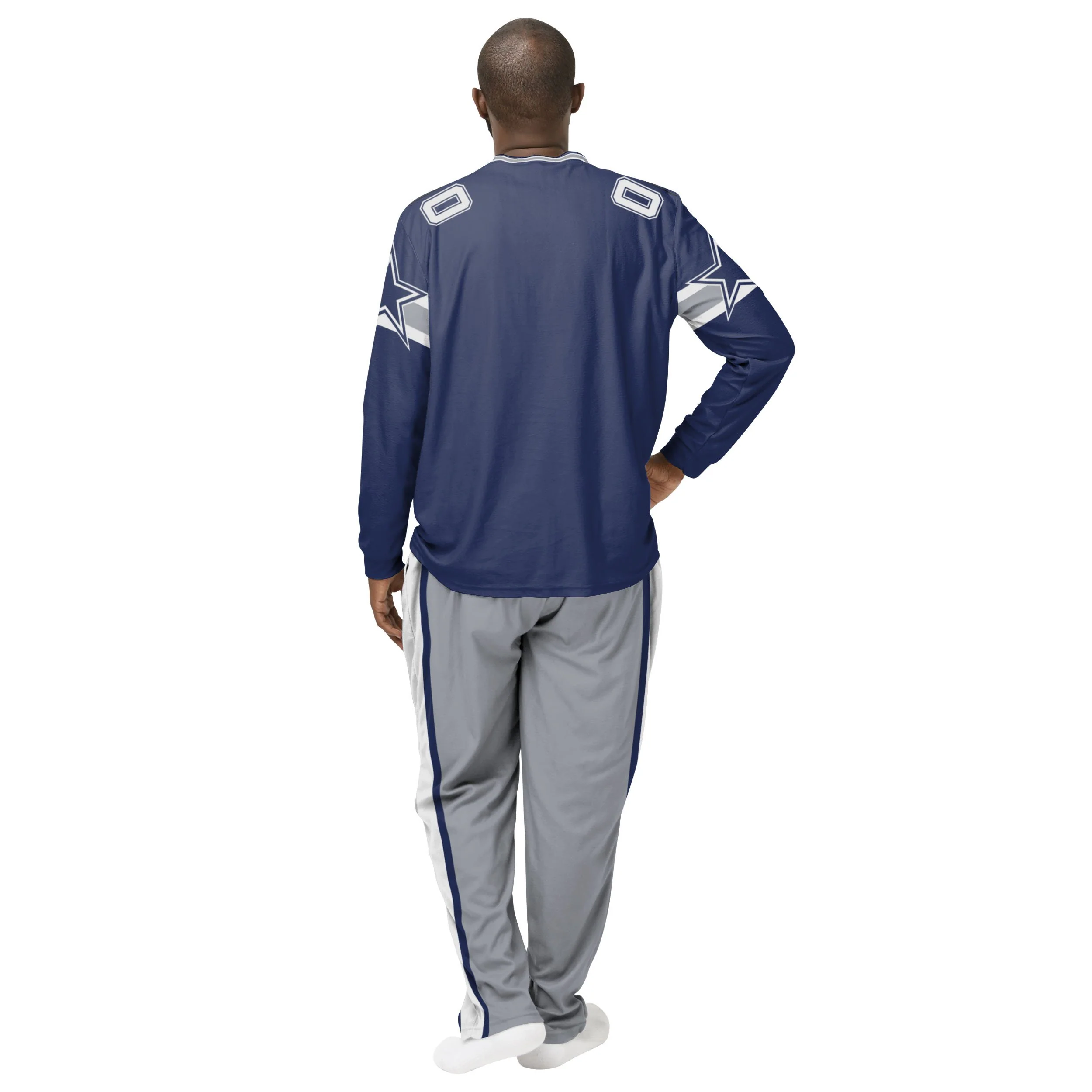 Dallas Cowboys NFL Mens Gameday Ready Pajama Set - Image 2