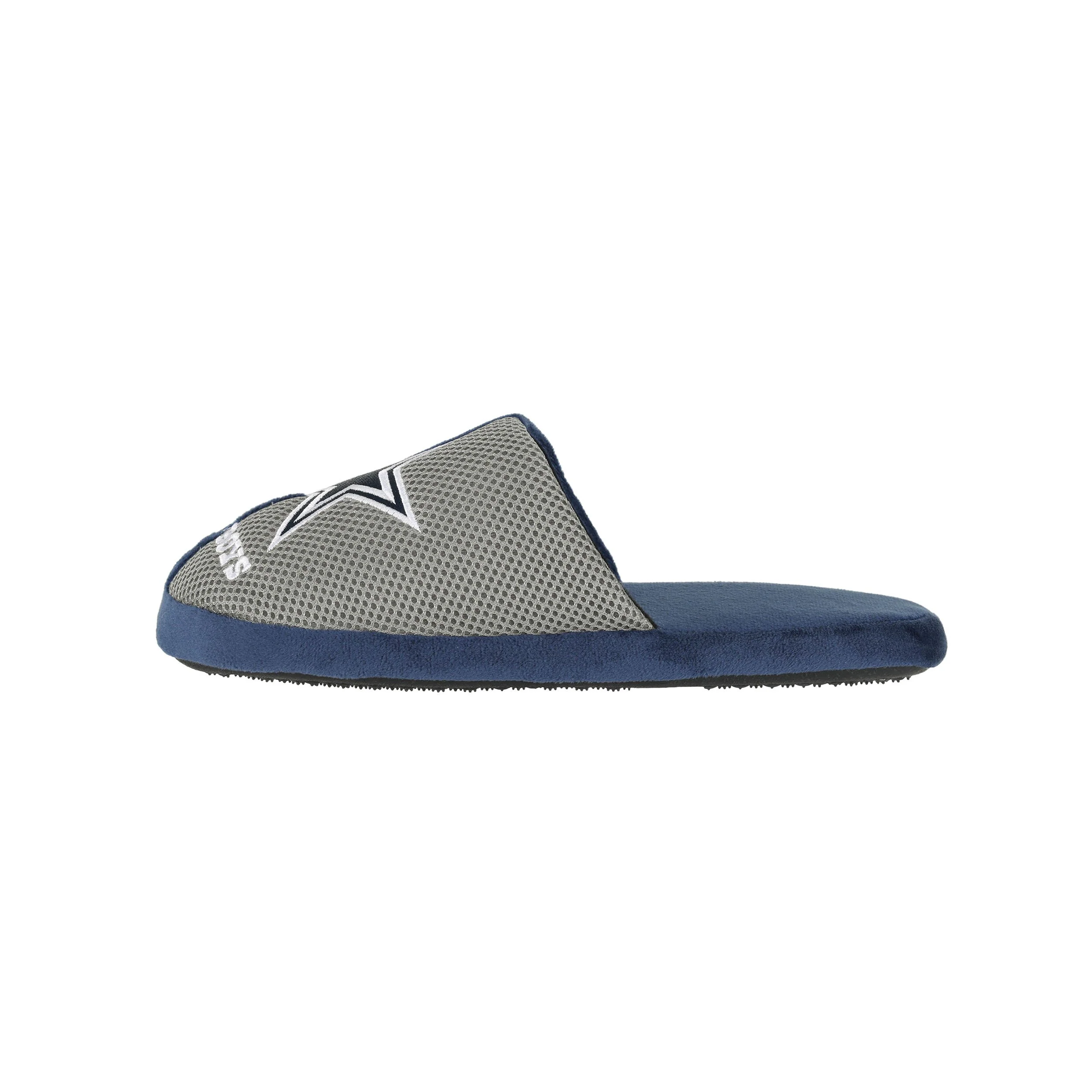 Dallas Cowboys NFL Mens Logo Staycation Slippers - Image 2