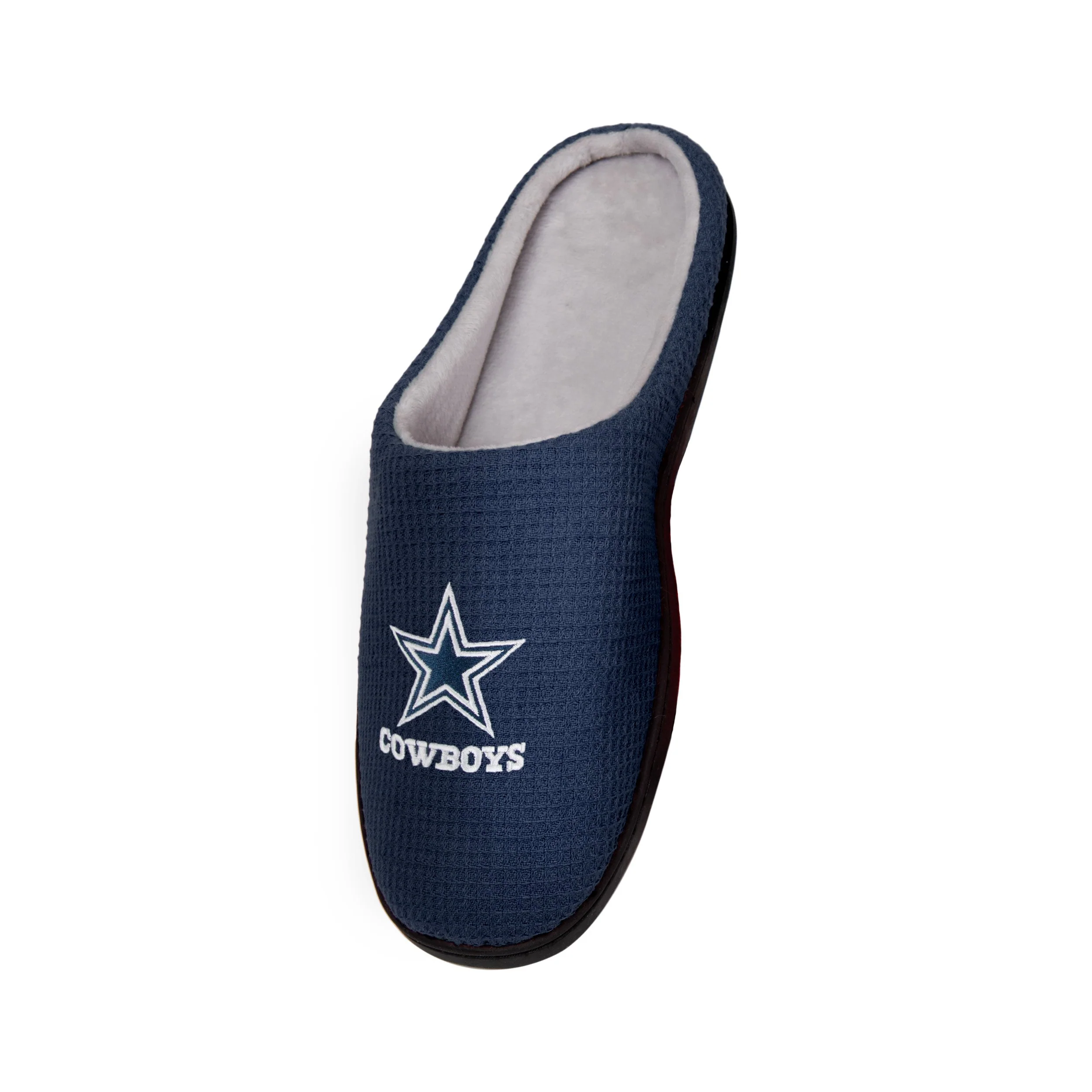 Dallas Cowboys NFL Mens Memory Foam Slide Slippers - Image 3