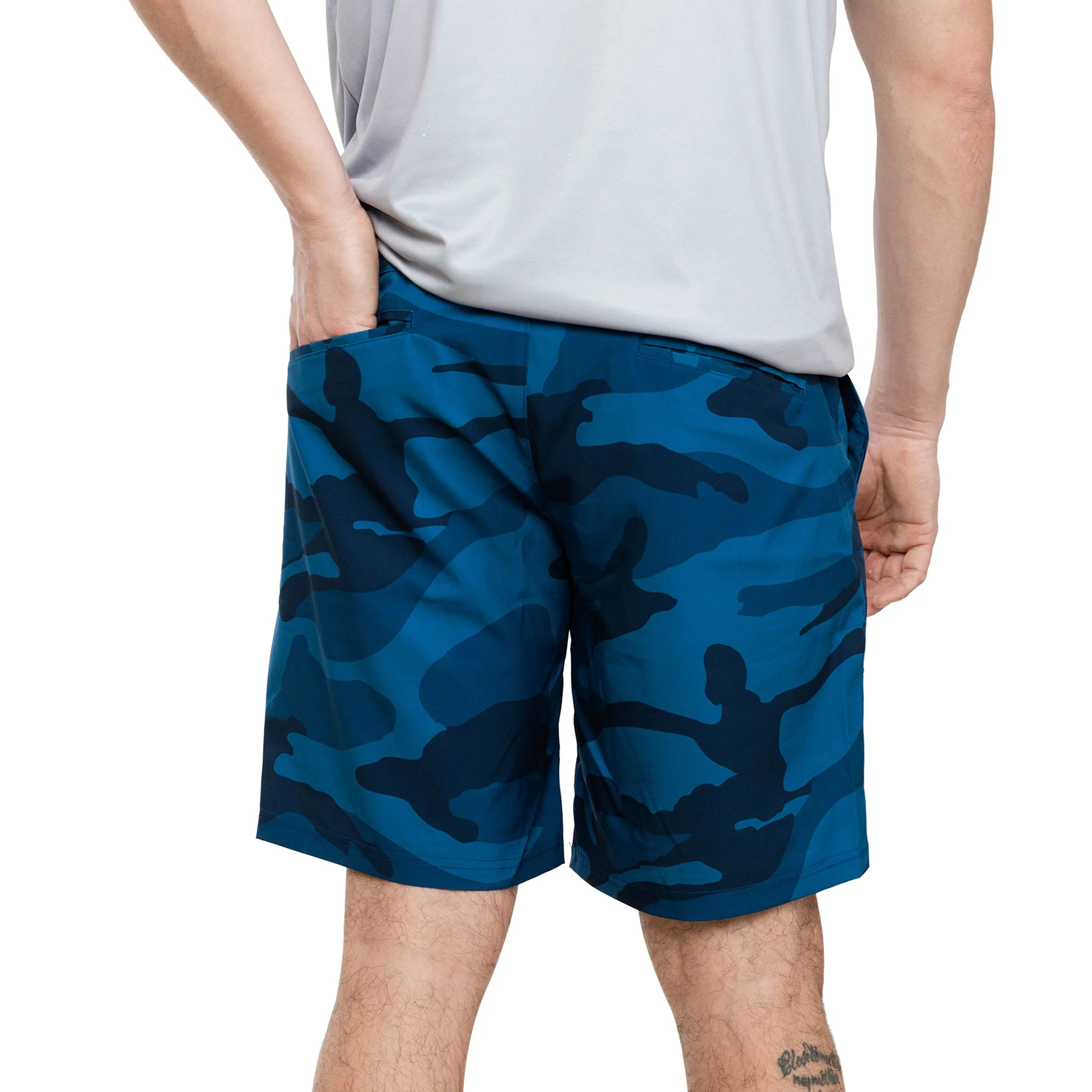 Dallas Cowboys NFL Mens Nightcap Camo Walking Shorts - Image 3