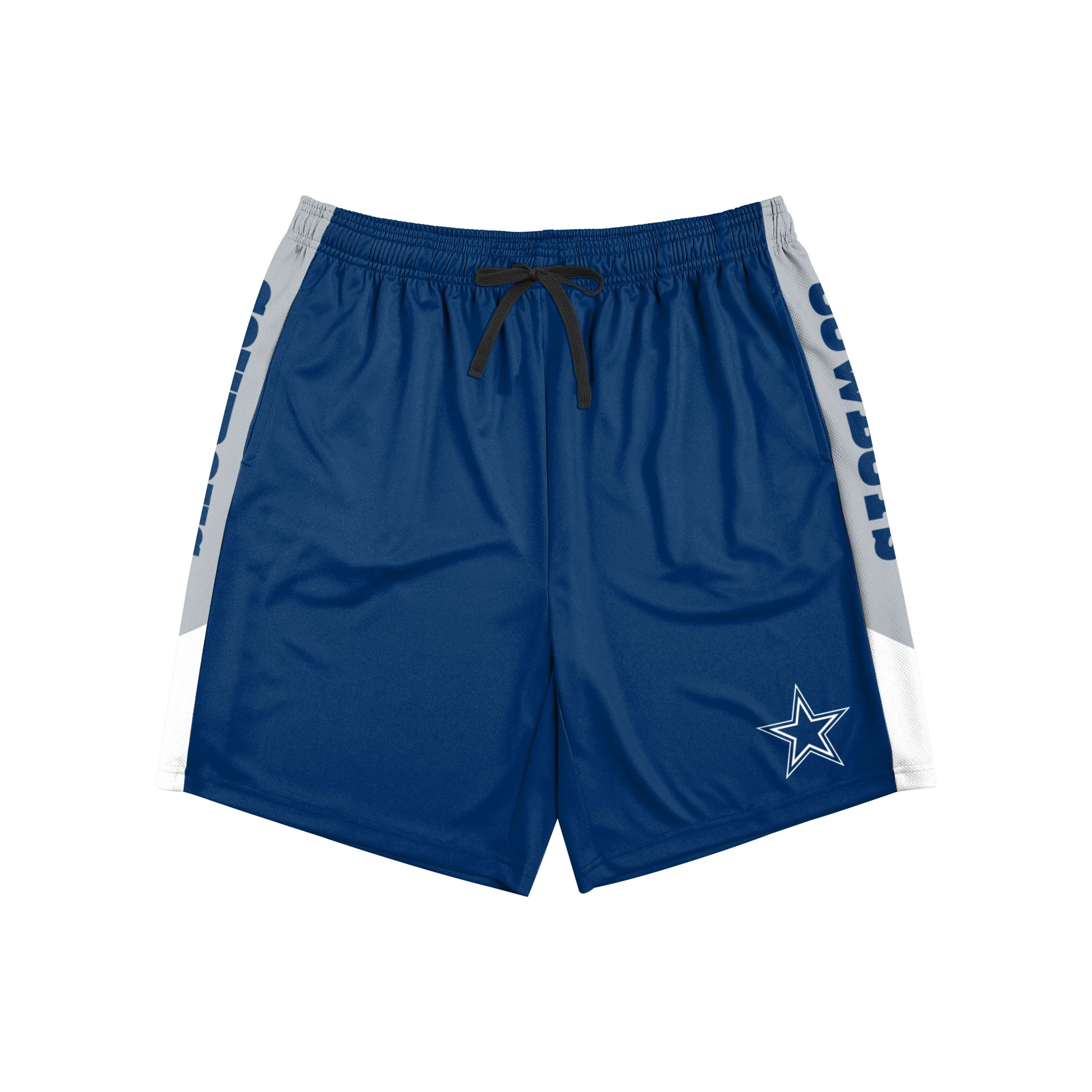 Dallas Cowboys NFL Mens Side Stripe Training Shorts - Image 4