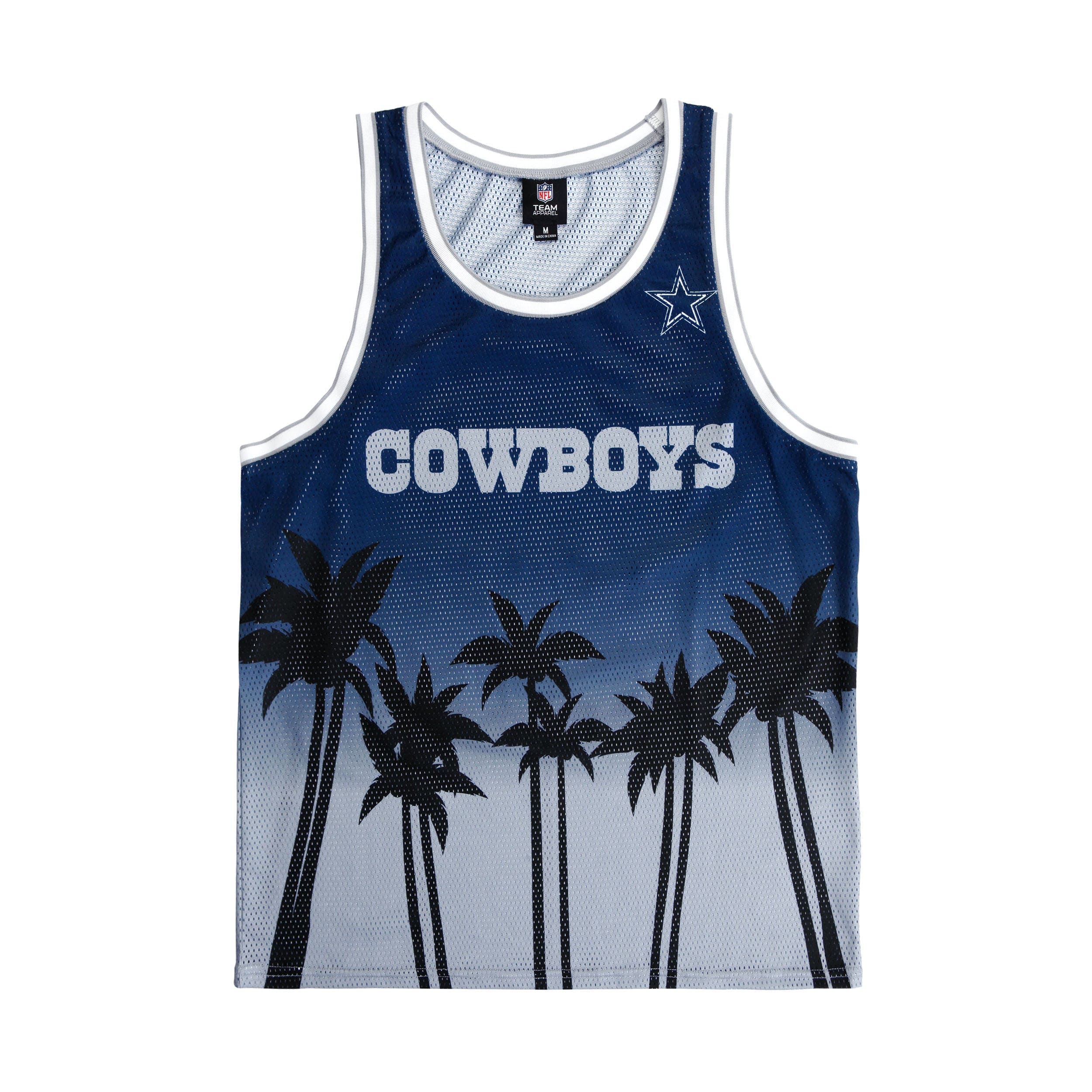 Dallas Cowboys NFL Mens Sunset Sleeveless Top - Image 4