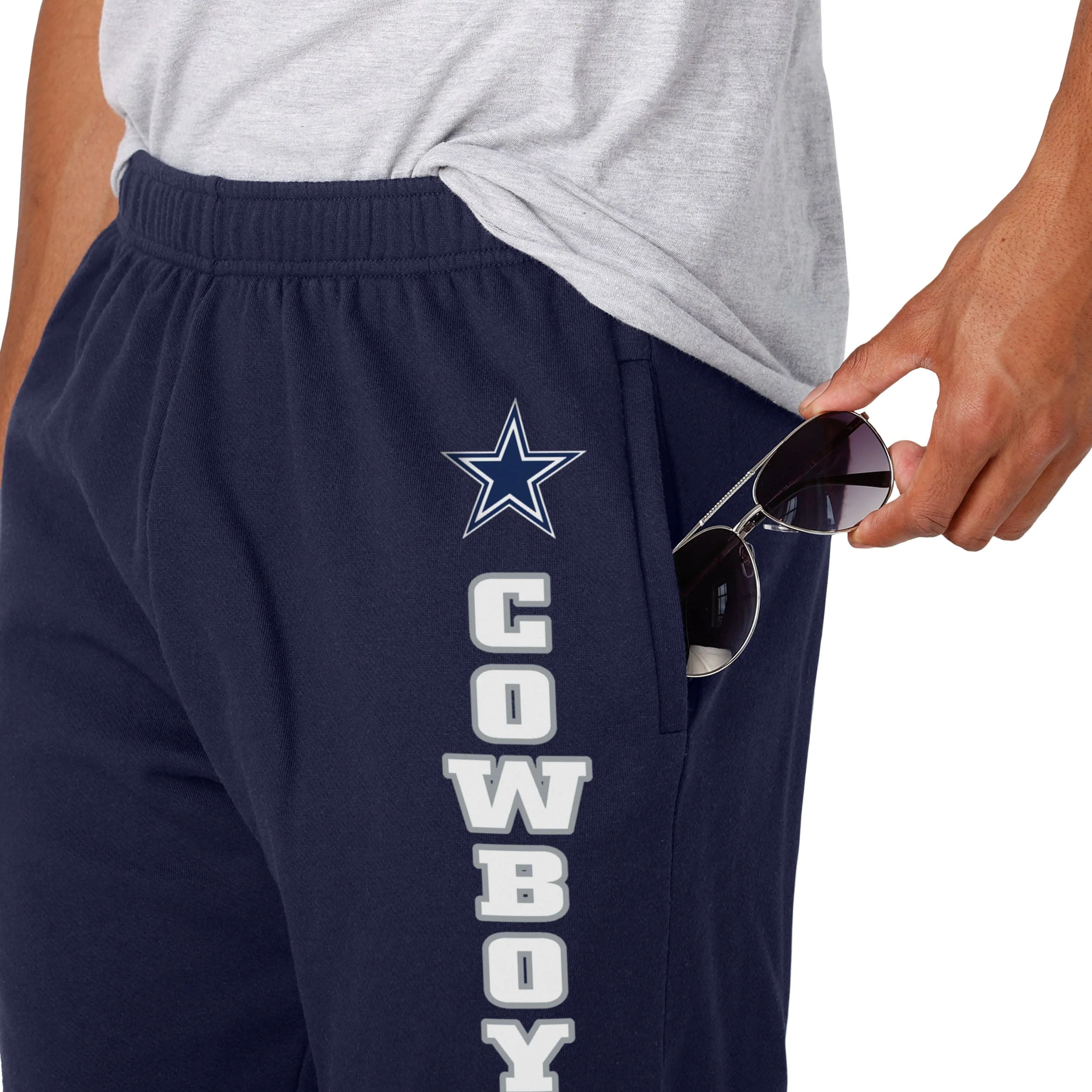 Dallas Cowboys NFL Mens Team Color Sweatpants - Image 3