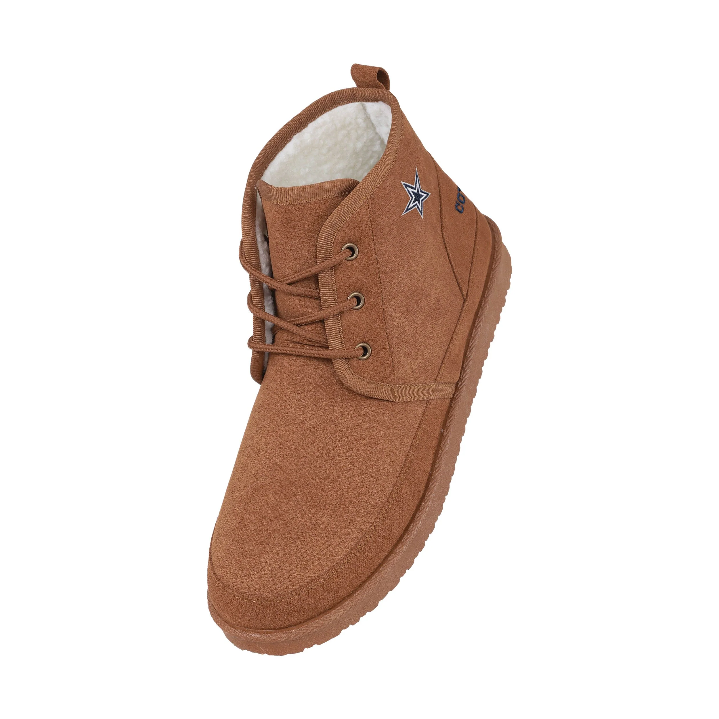Dallas Cowboys NFL Mens Team Logo Sherpa Lined Boot - Image 3