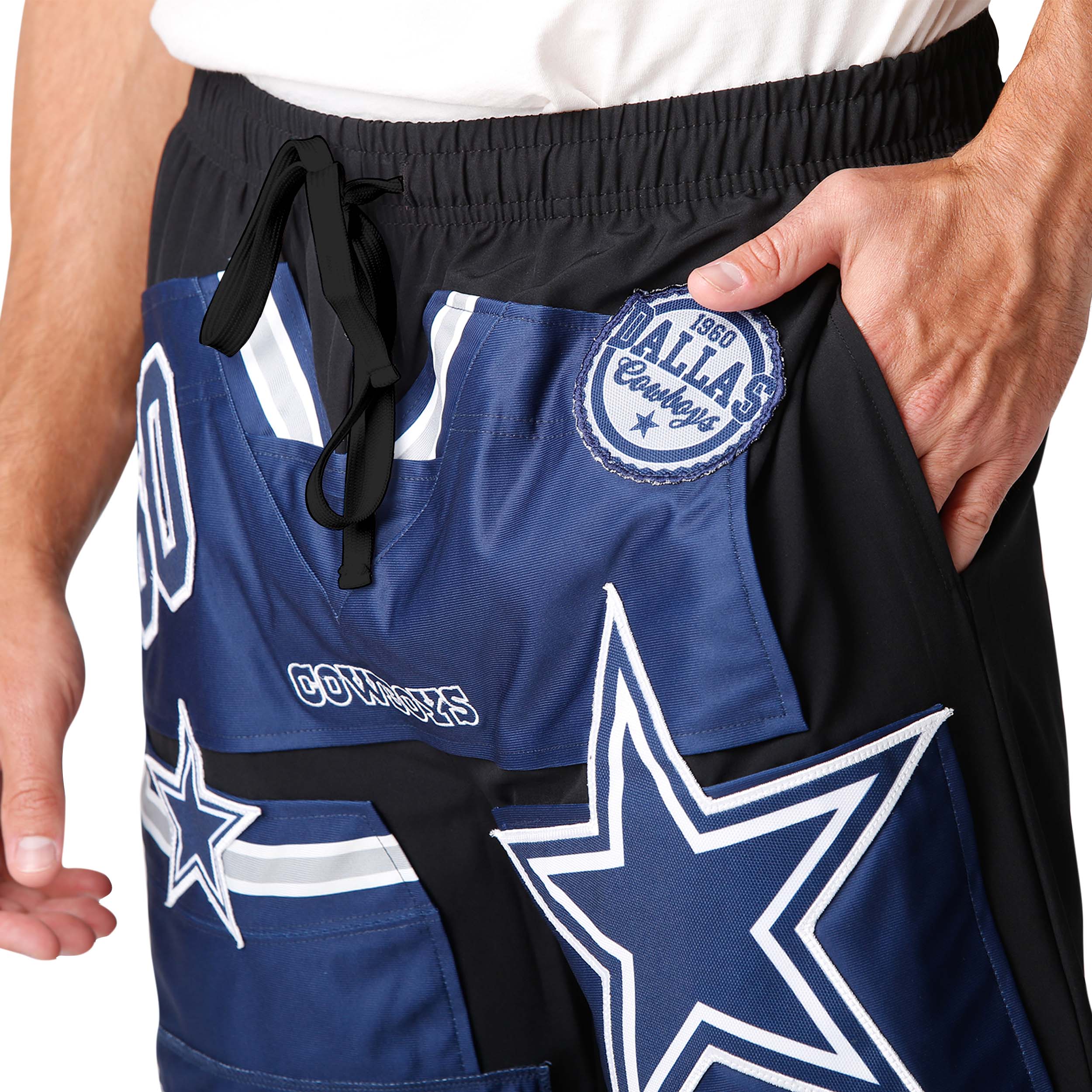 Dallas Cowboys NFL Mens Ultimate Uniform Shorts - Image 3