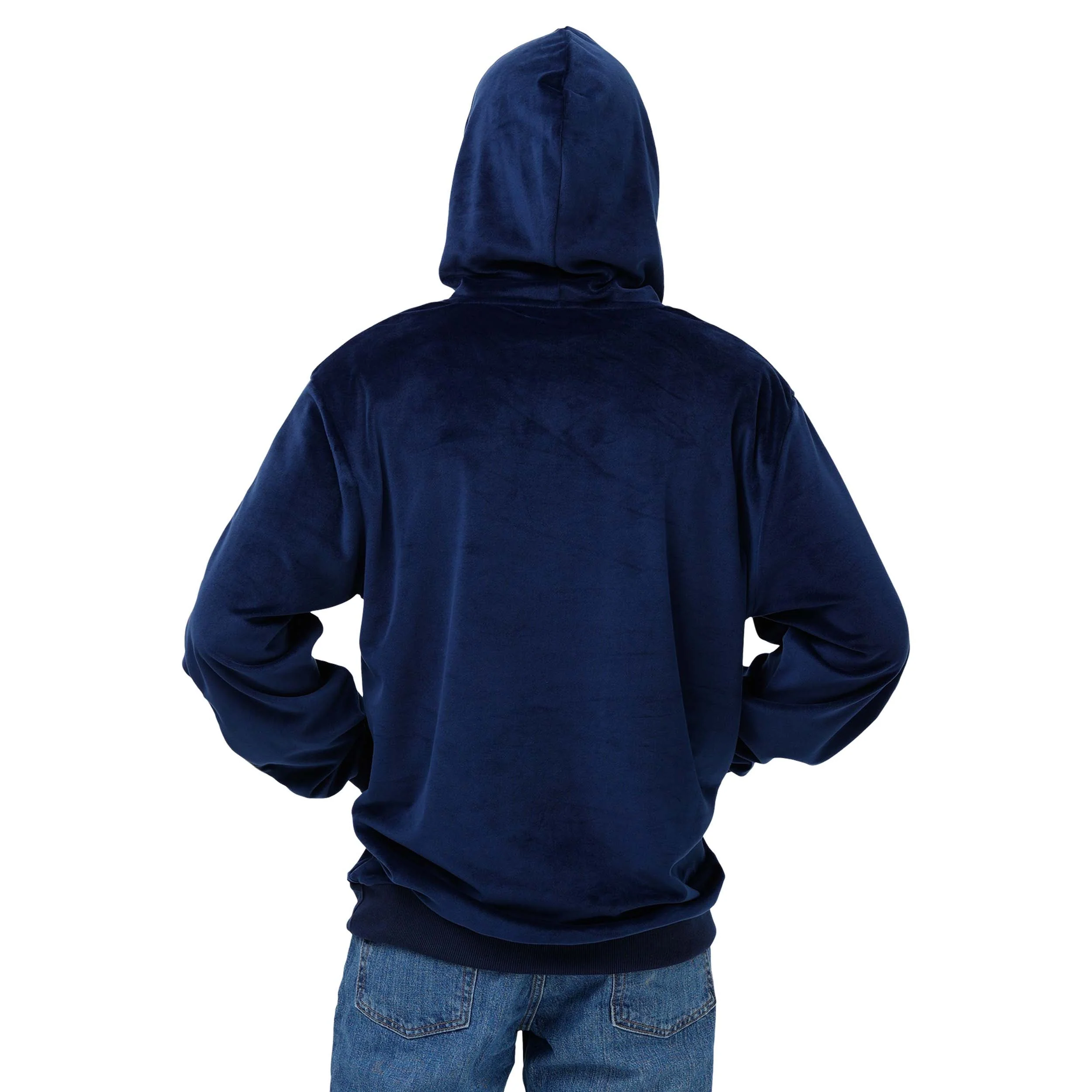 Dallas Cowboys NFL Mens Velour Hooded Sweatshirt - Image 2