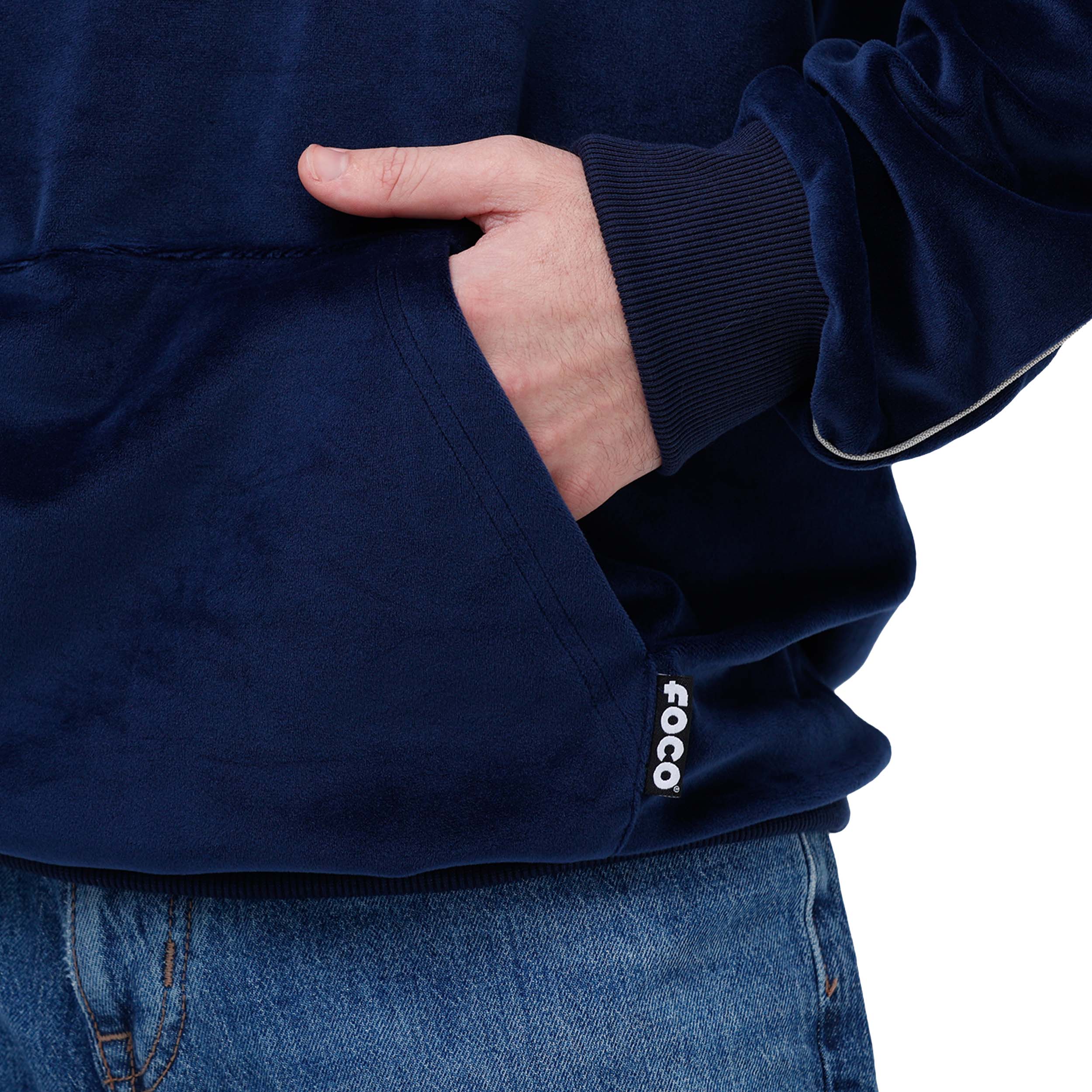 Dallas Cowboys NFL Mens Velour Hooded Sweatshirt - Image 3