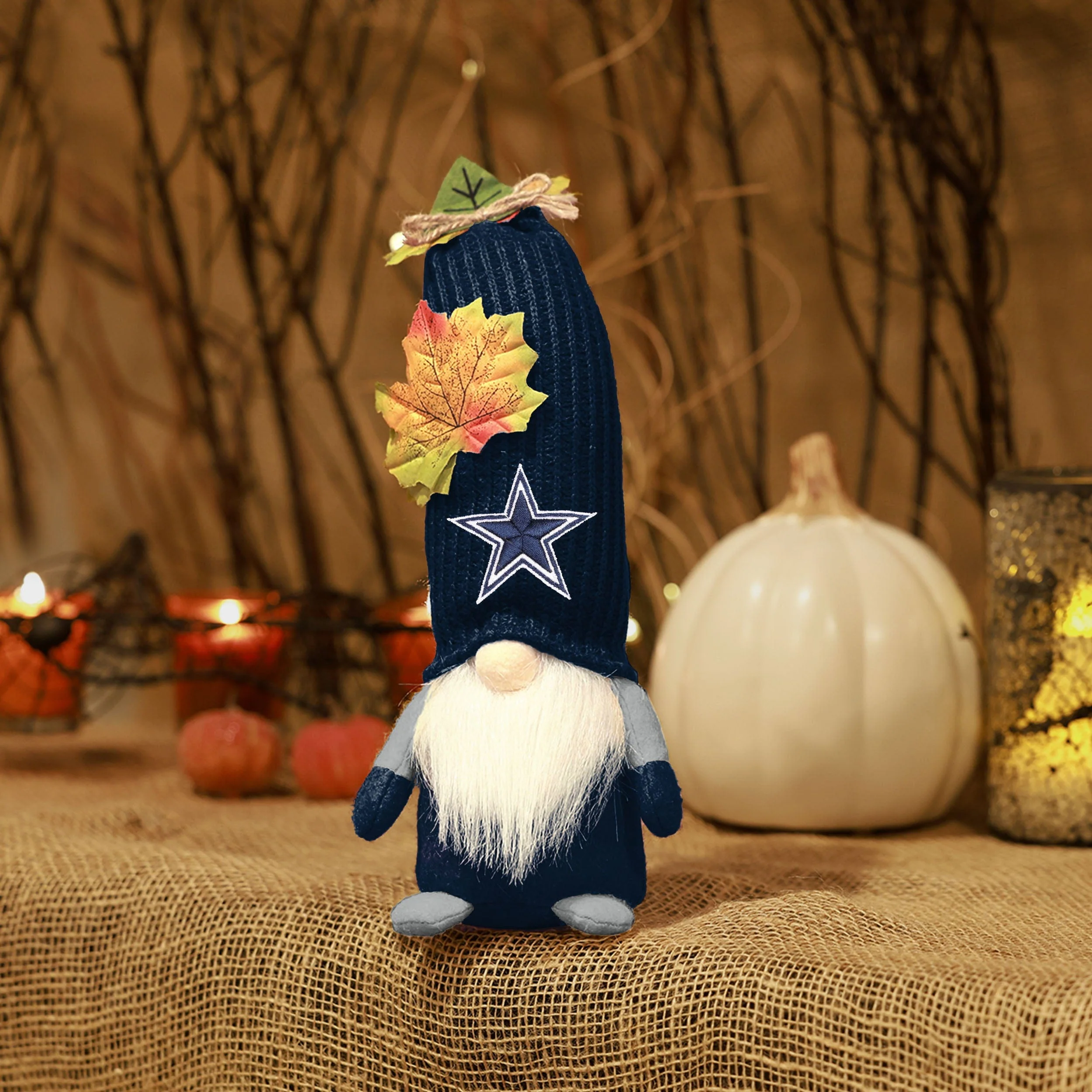 Dallas Cowboys NFL Mixed Material Harvest Plush Gnome - Image 5
