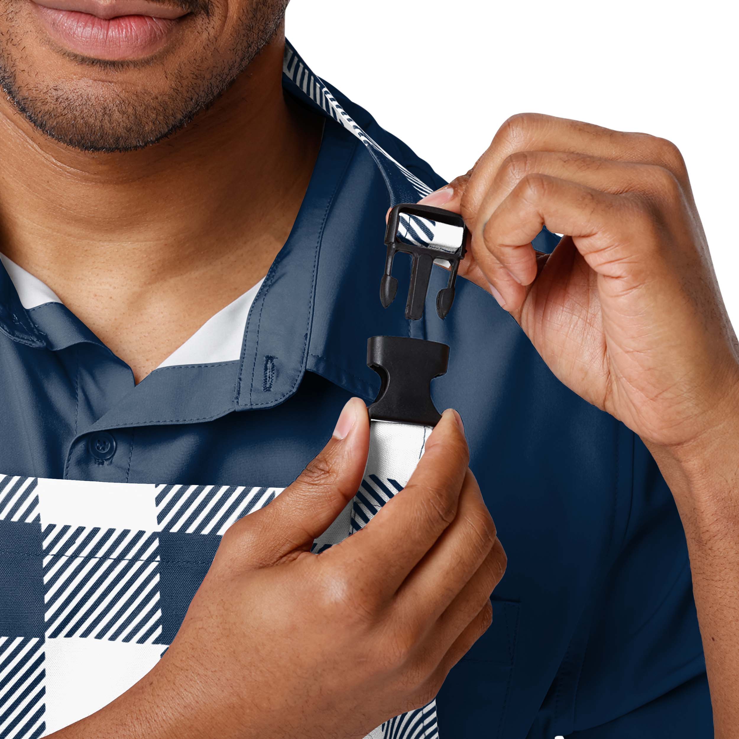 Dallas Cowboys NFL Plaid Chef Set - Image 3