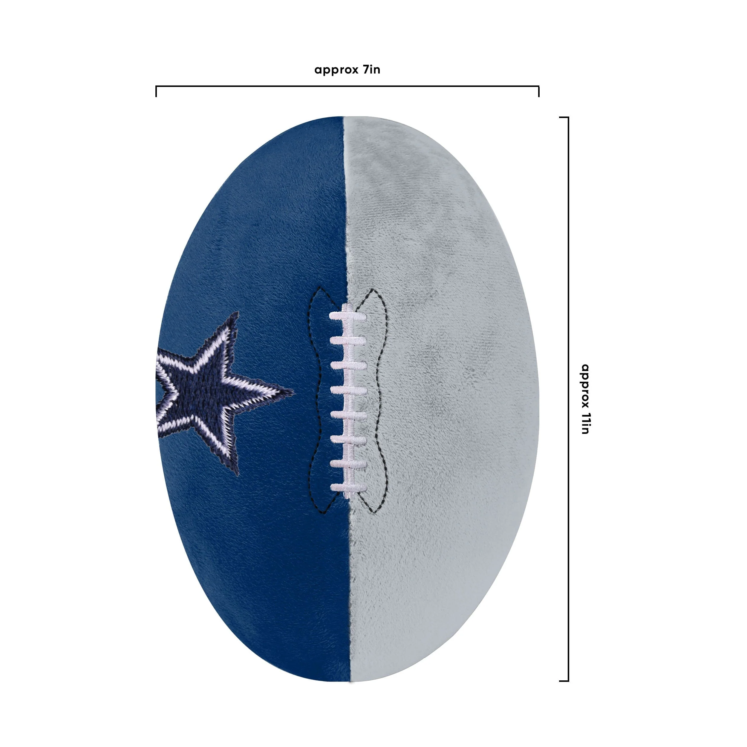 Dallas Cowboys NFL Plush Football - Image 3