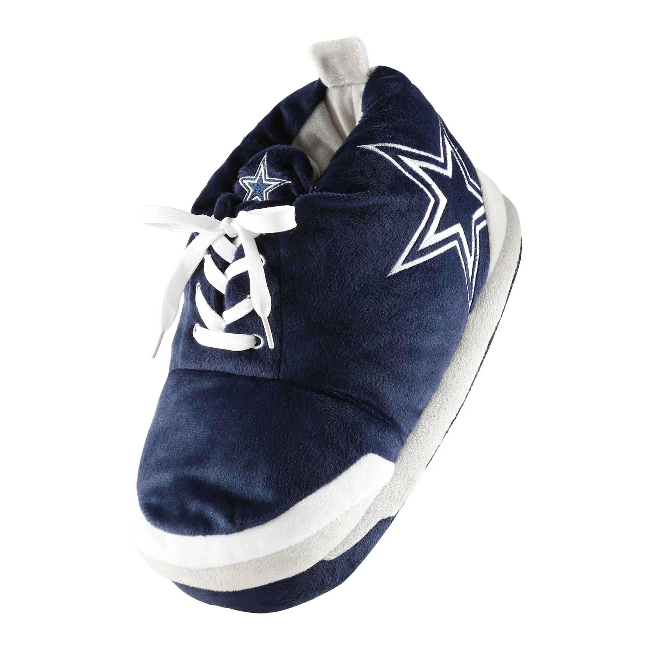 Dallas Cowboys NFL Plush Sneaker Slipper - Image 2