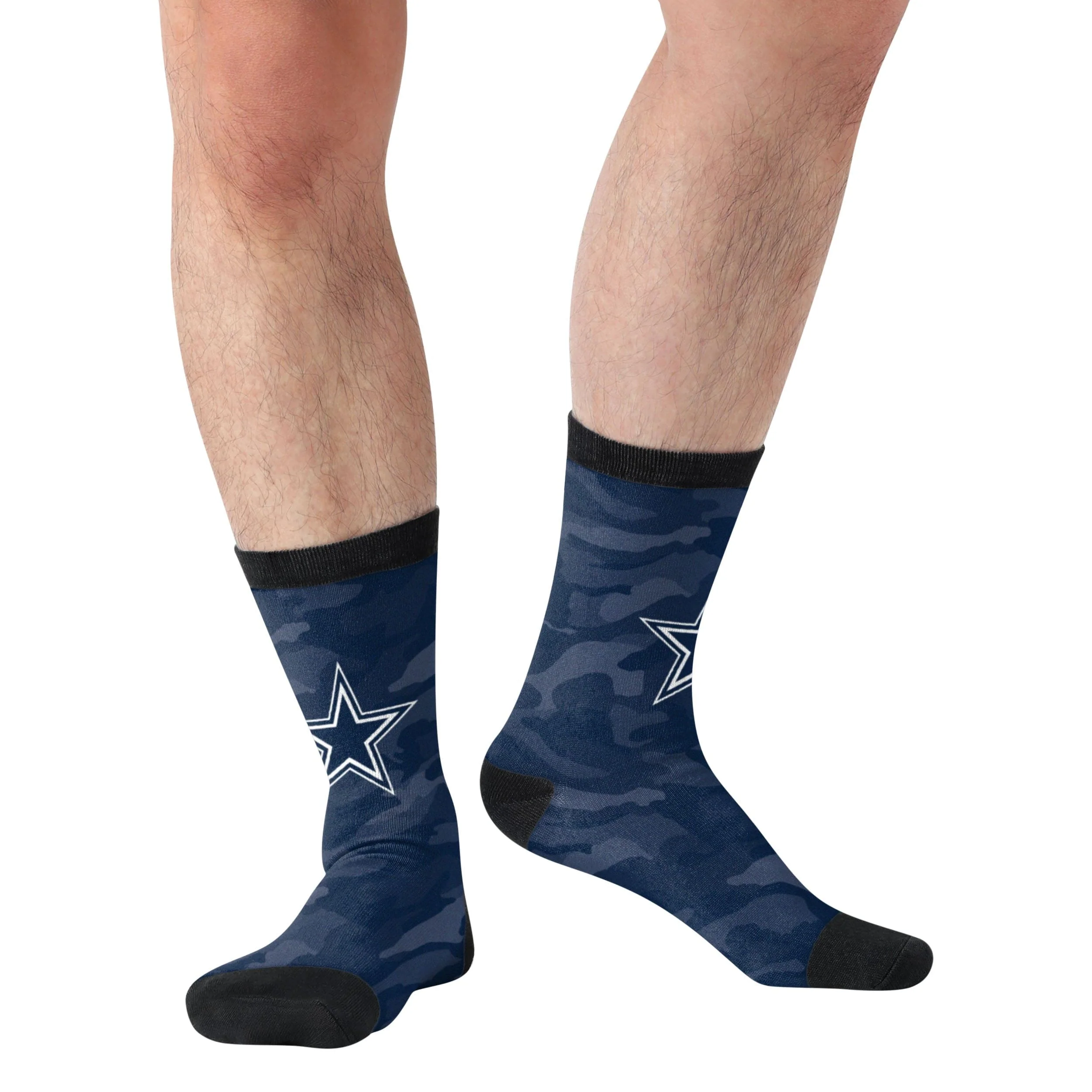 Dallas Cowboys NFL Printed Camo Socks - Image 3