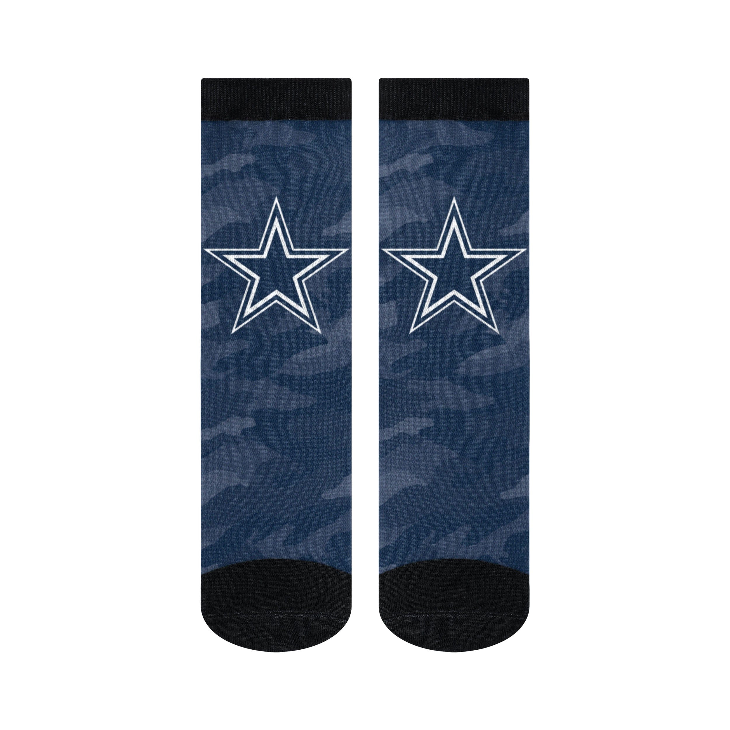 Dallas Cowboys NFL Printed Camo Socks - Image 4