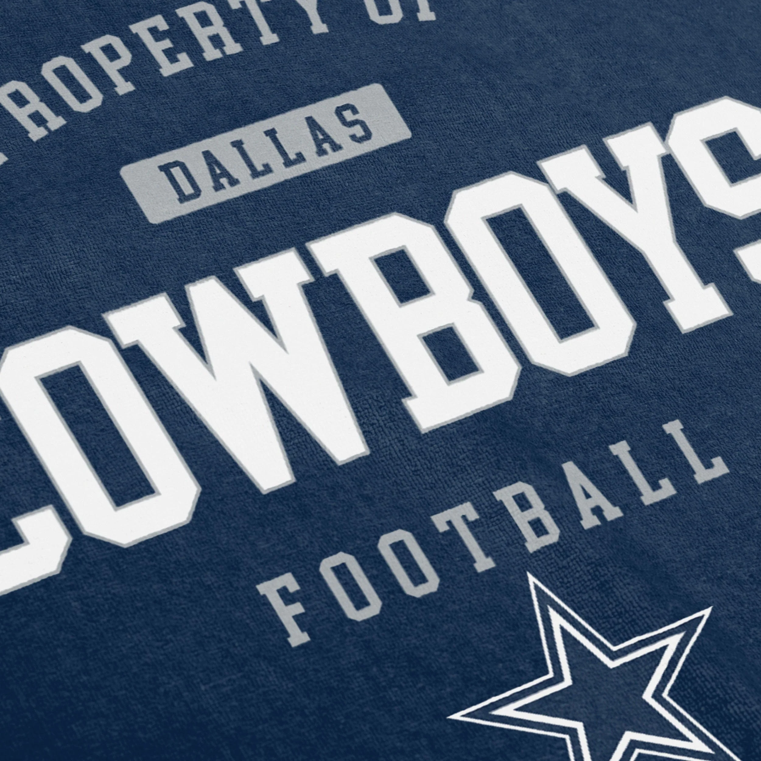 Dallas Cowboys NFL Property Of Beach Towel - Image 2