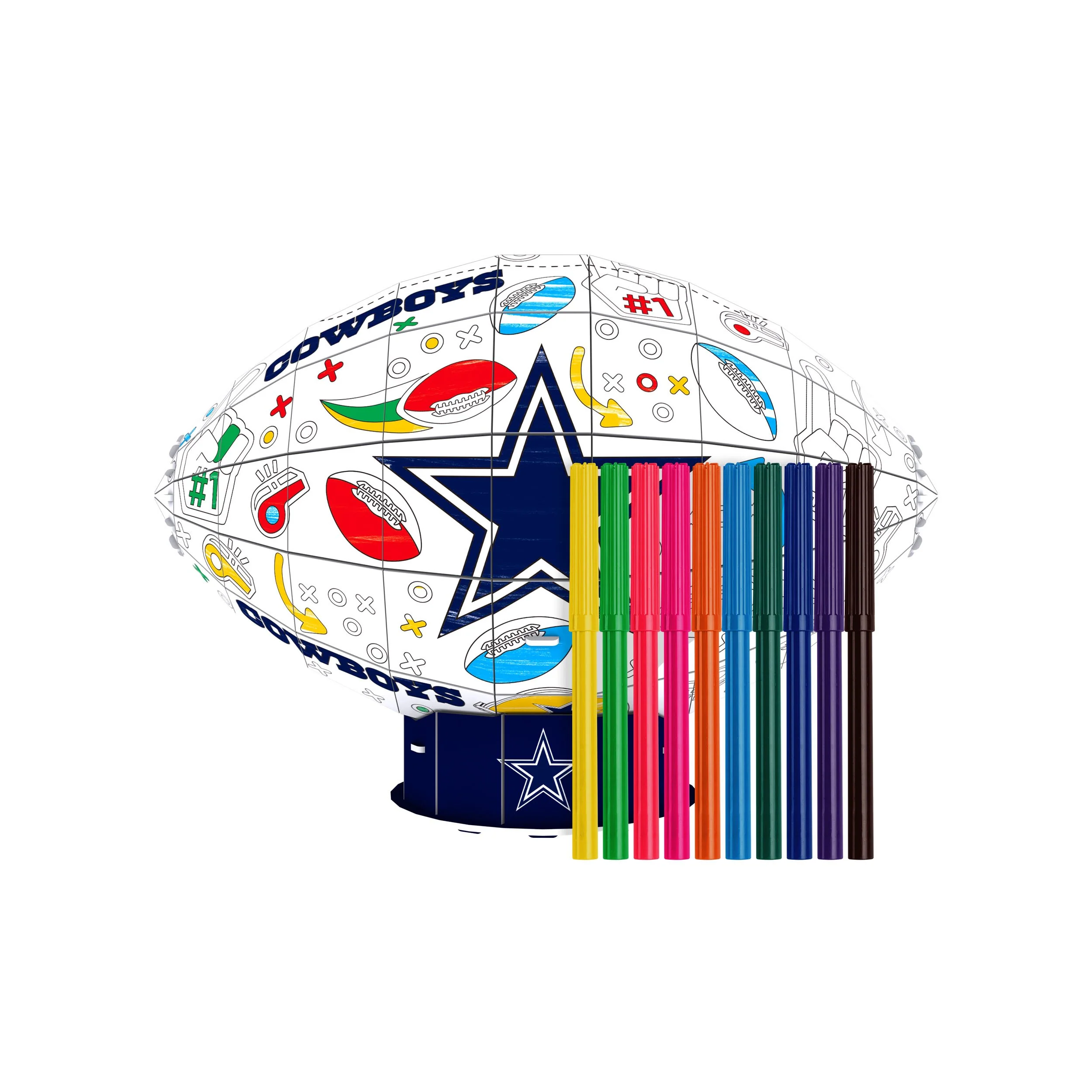 Dallas Cowboys NFL PZLZ Craft Kit