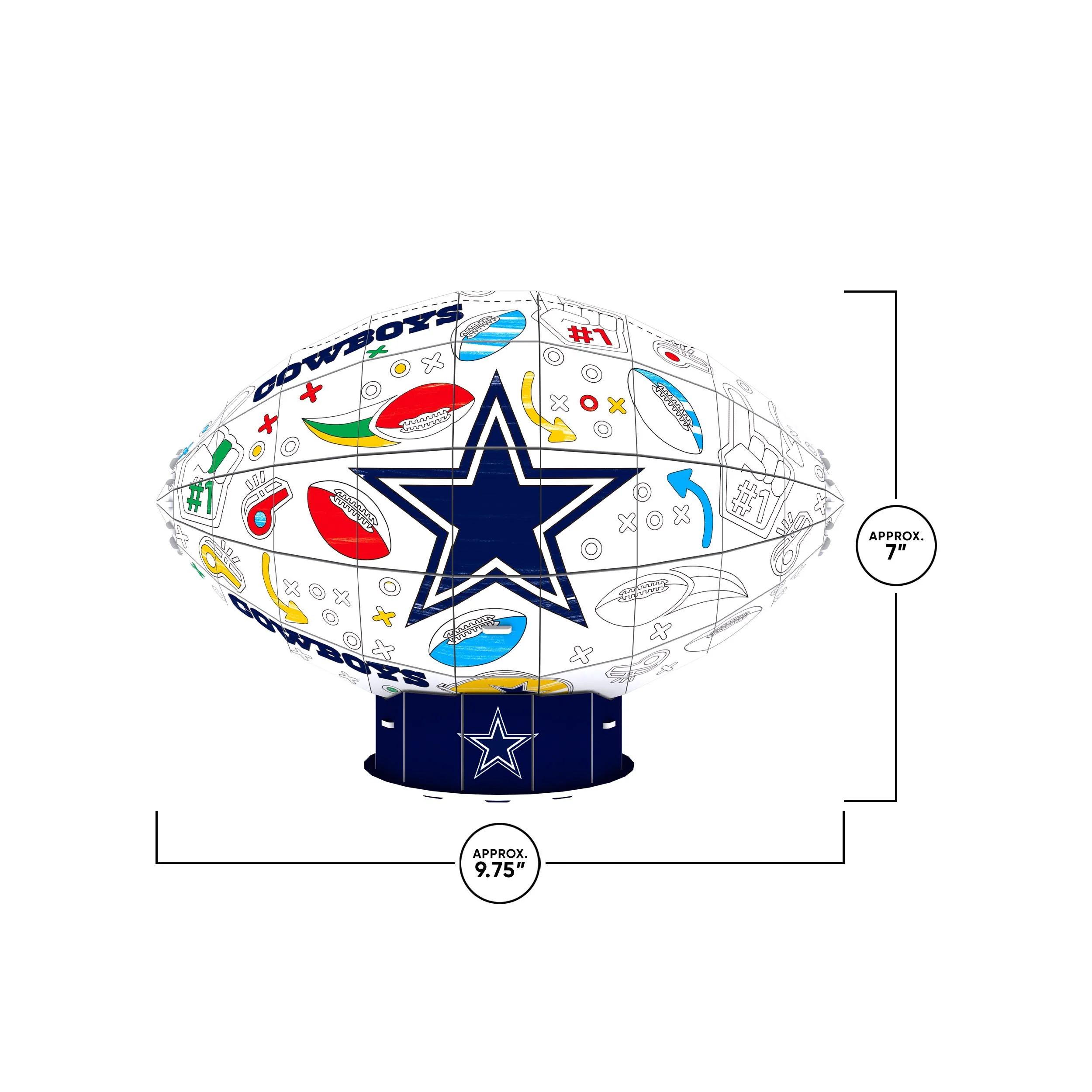 Dallas Cowboys NFL PZLZ Craft Kit - Image 4