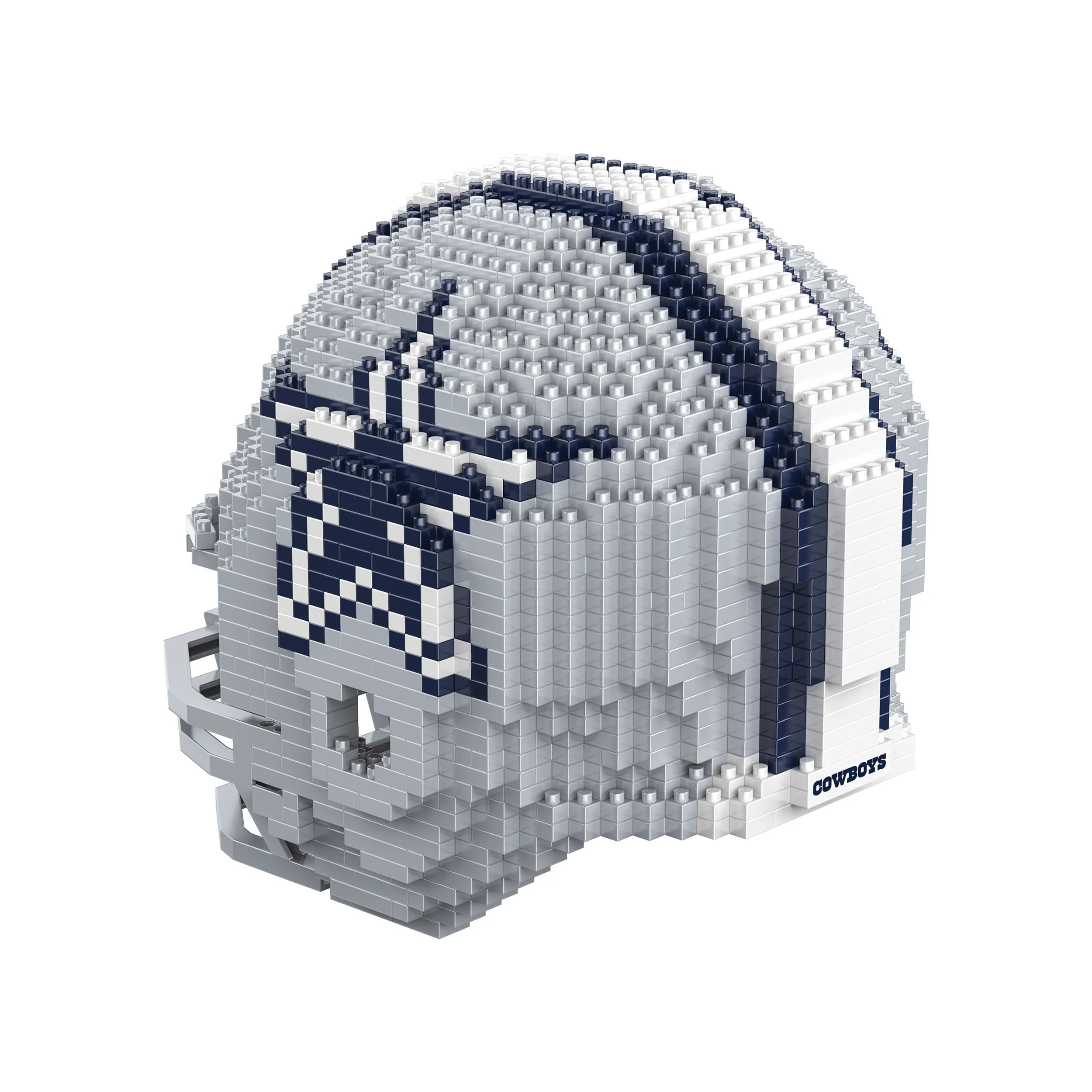 Dallas Cowboys NFL Replica BRXLZ Mini Helmet - Image 4
