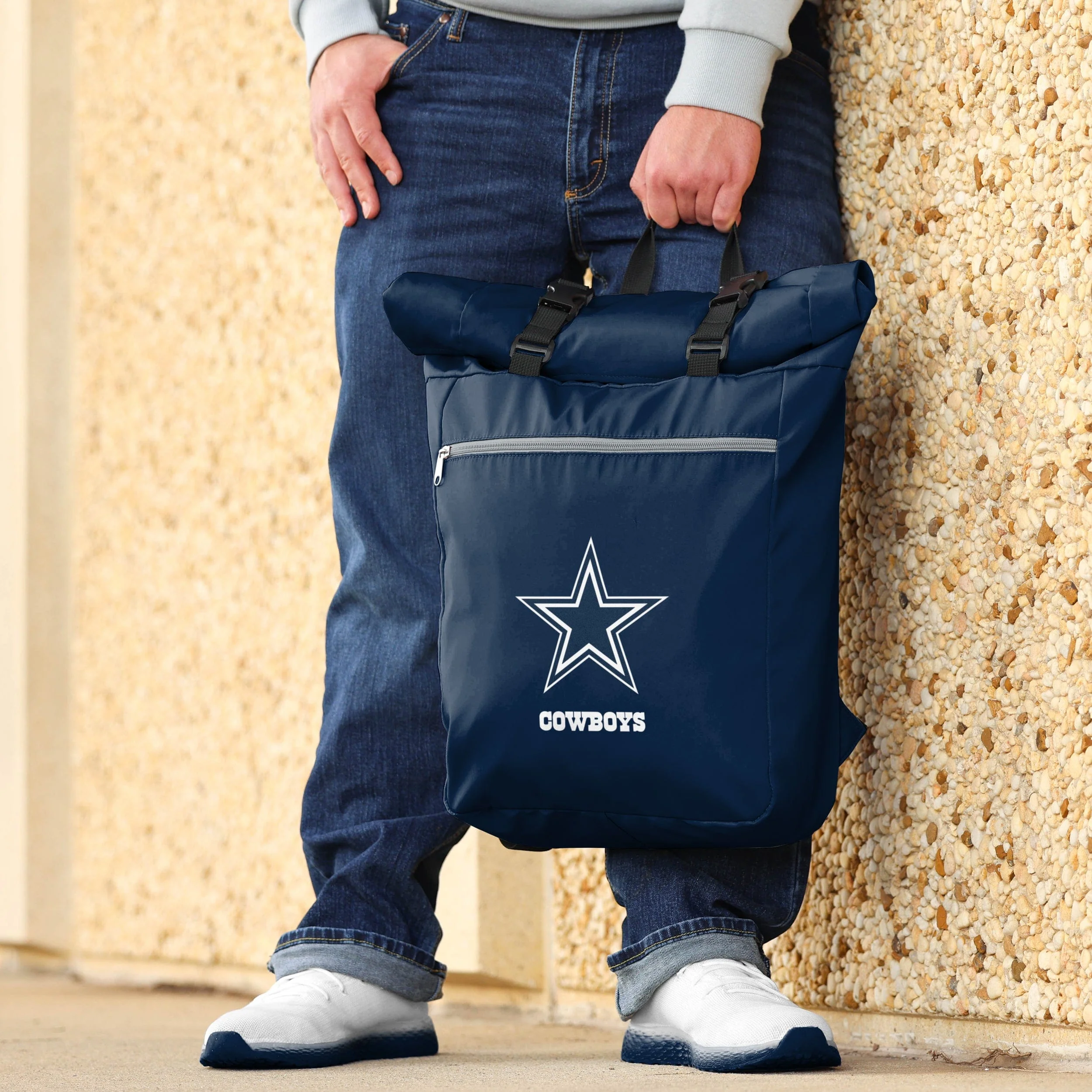 Dallas Cowboys NFL Rollup Backpack - Image 4