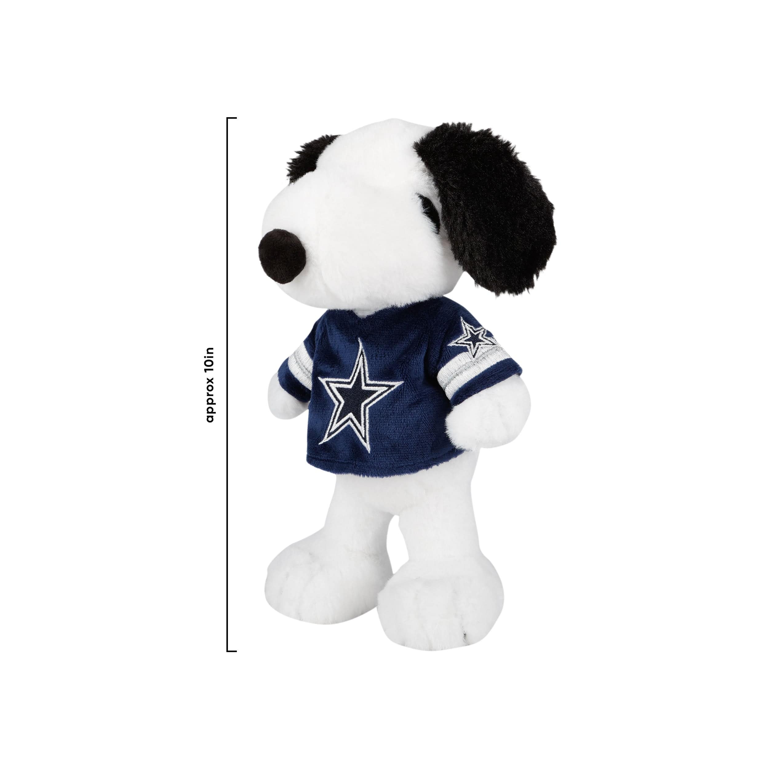 Dallas Cowboys NFL Snoopy Peanuts Team Jersey Plush - Image 2