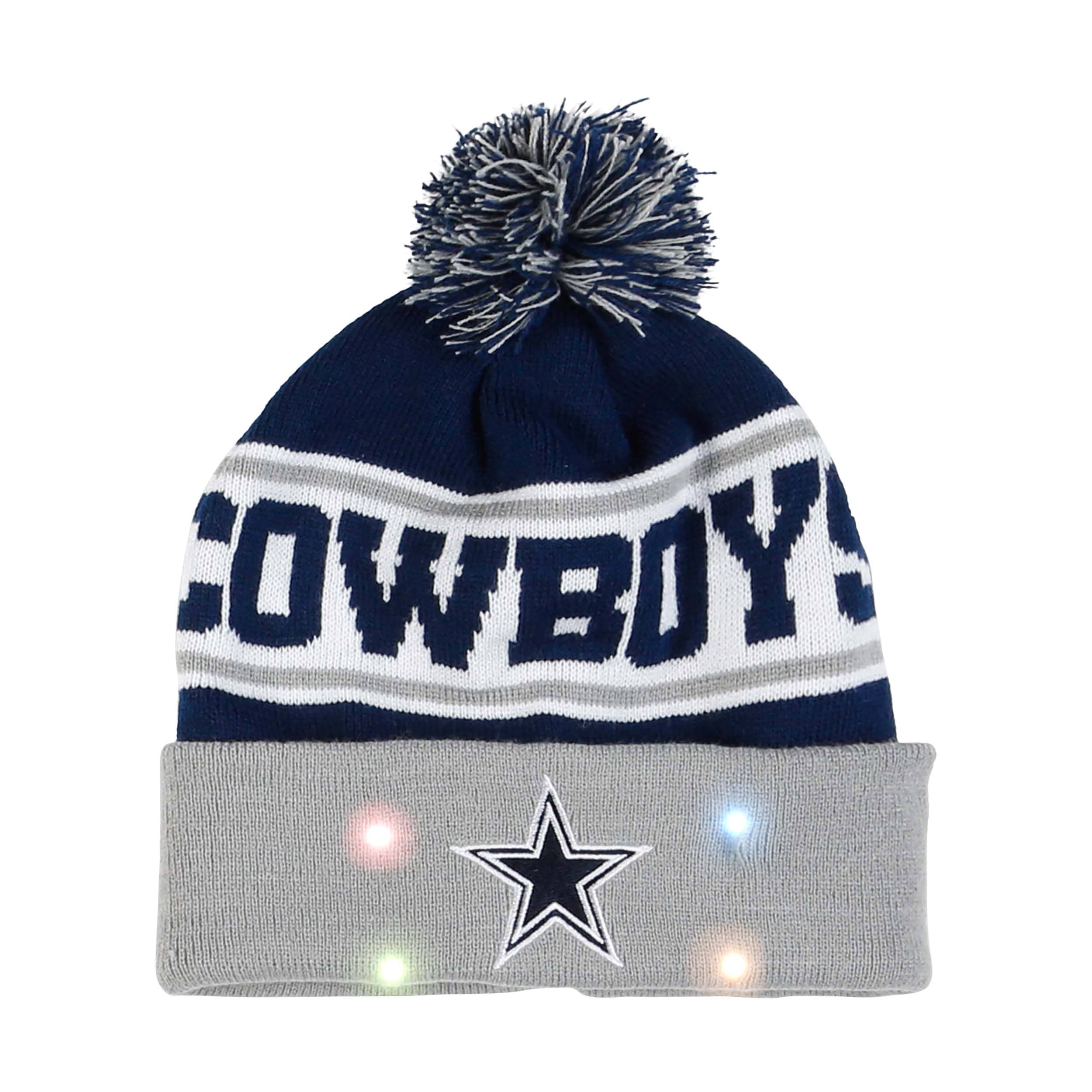 Dallas Cowboys NFL Snow Stealer Light Up Beanie - Image 2