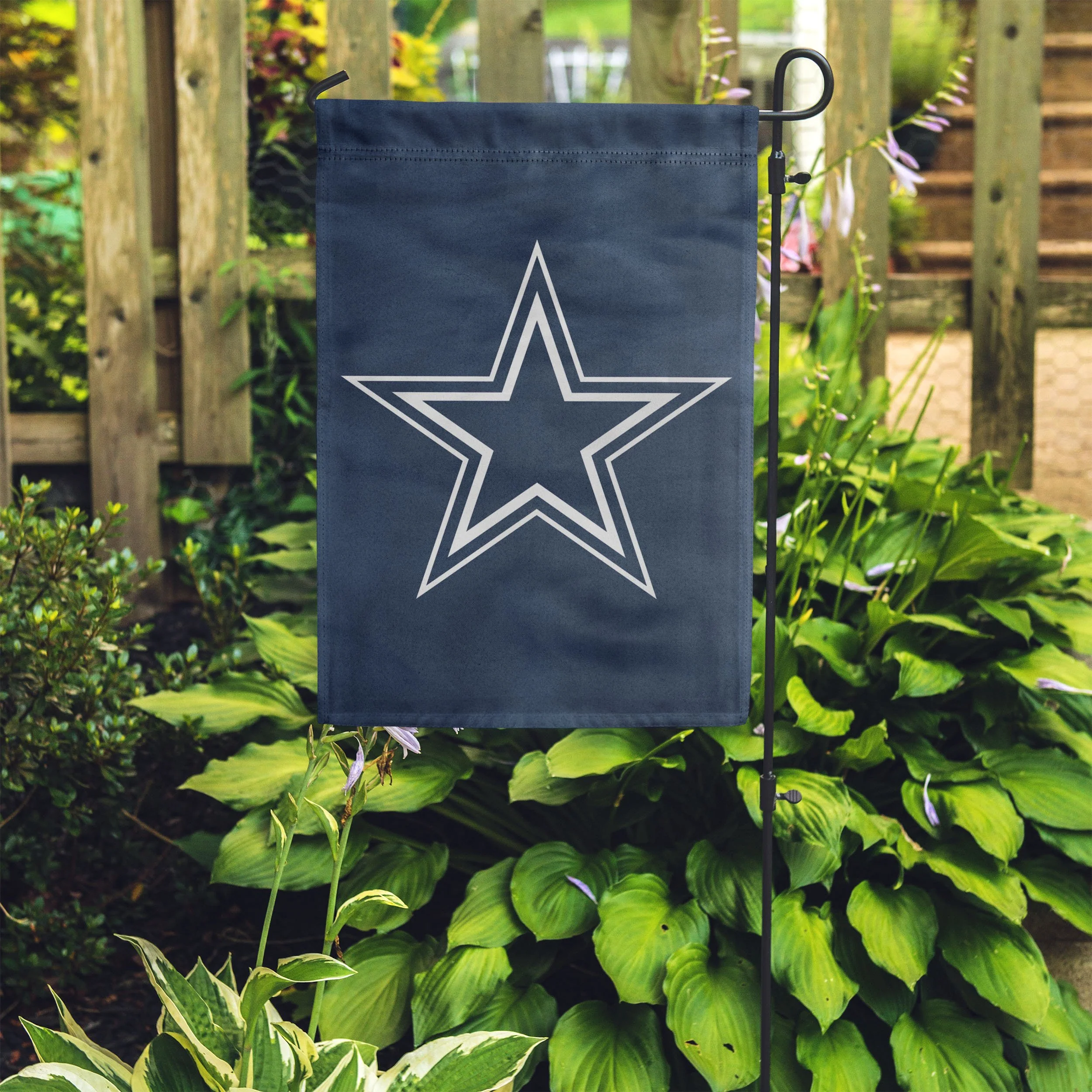 Dallas Cowboys NFL Solid Garden Flag - Image 4