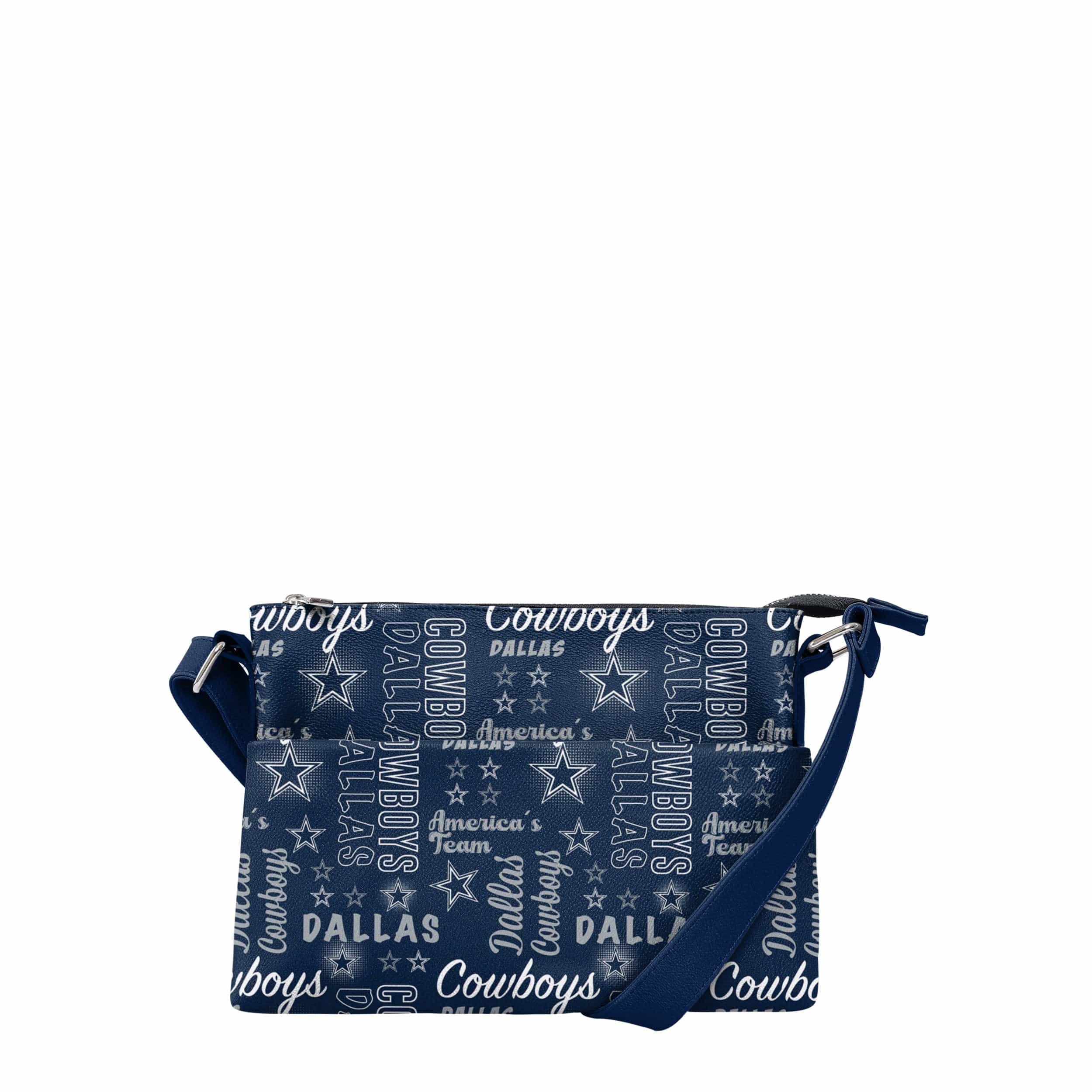 Dallas Cowboys NFL Spirited Style Printed Collection Foldover Tote Bag