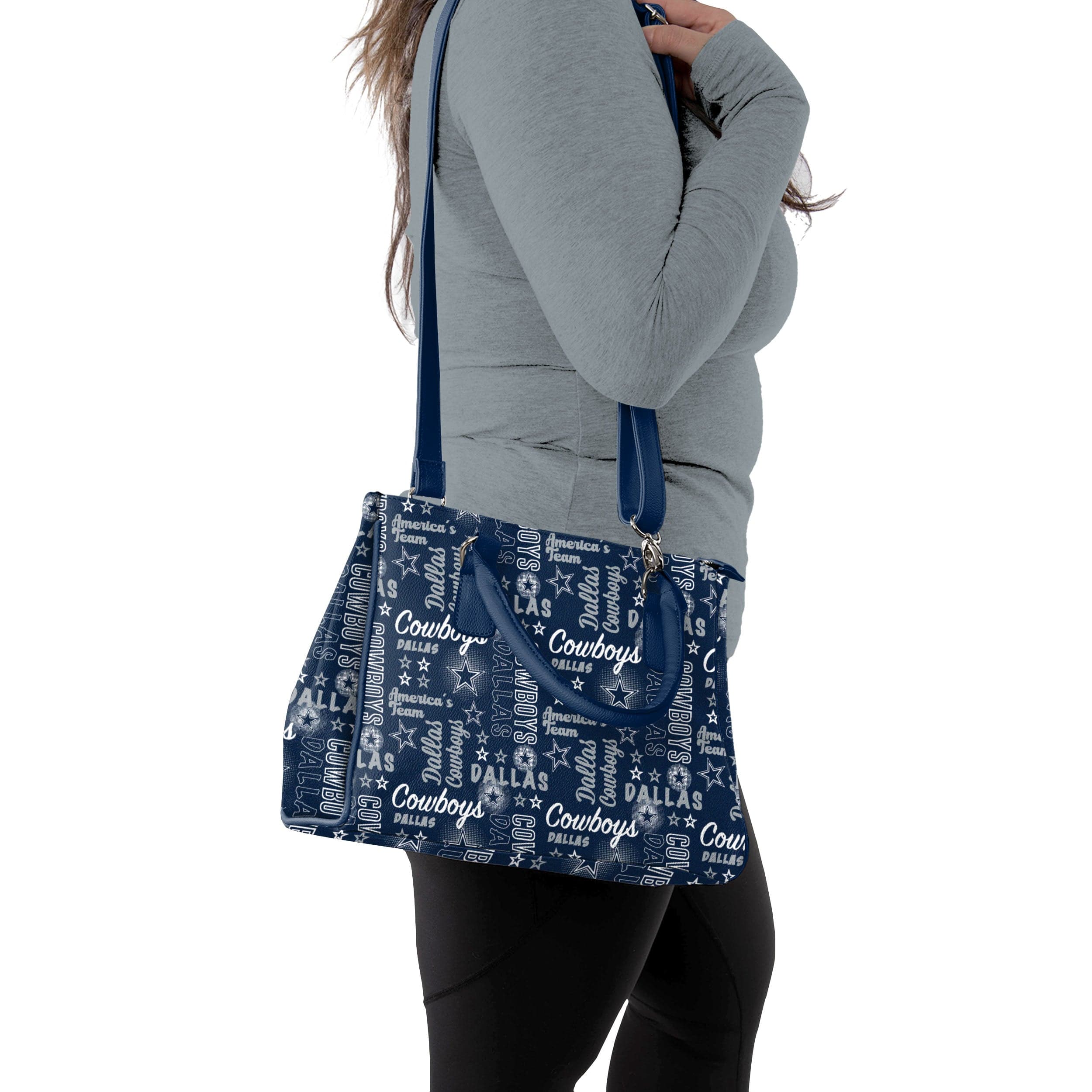 Dallas Cowboys NFL Spirited Style Printed Collection Purse - Image 2